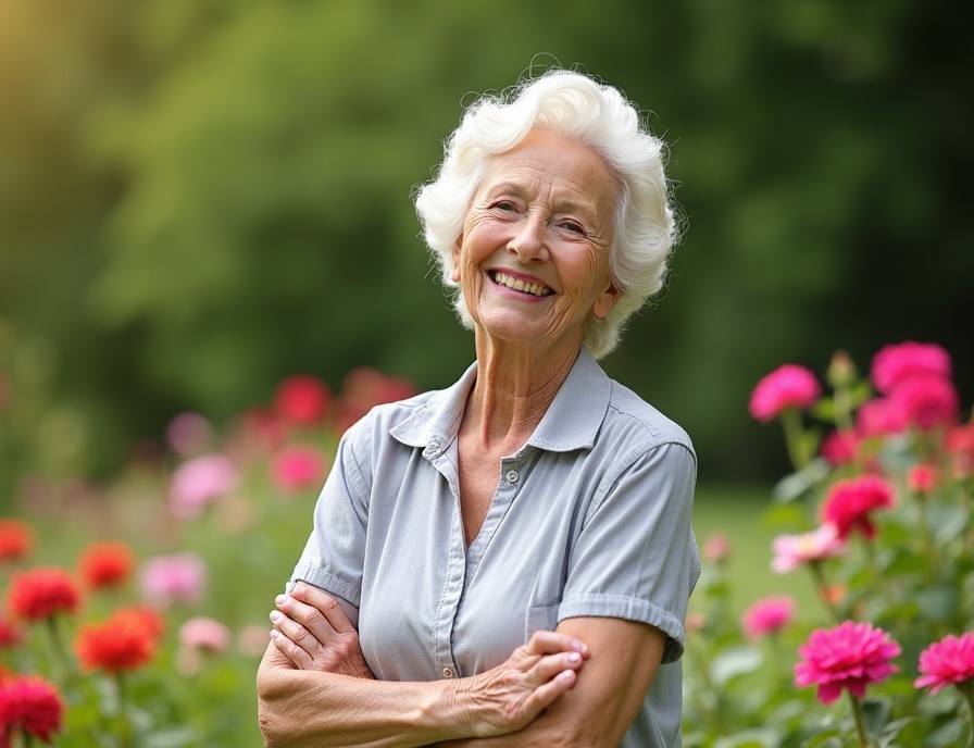 Senior living independently and joyfully at home