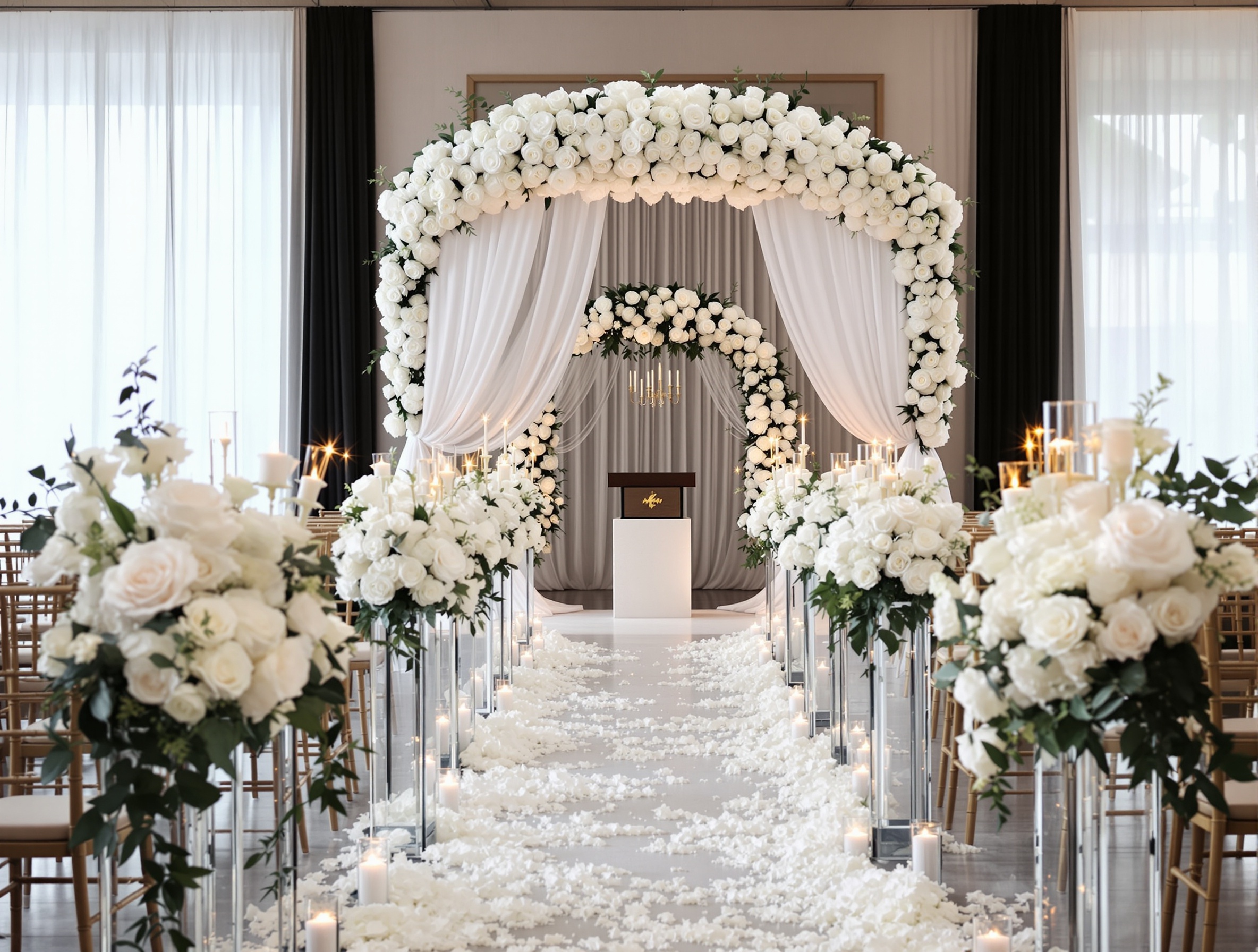 Ceremony Floral Arch