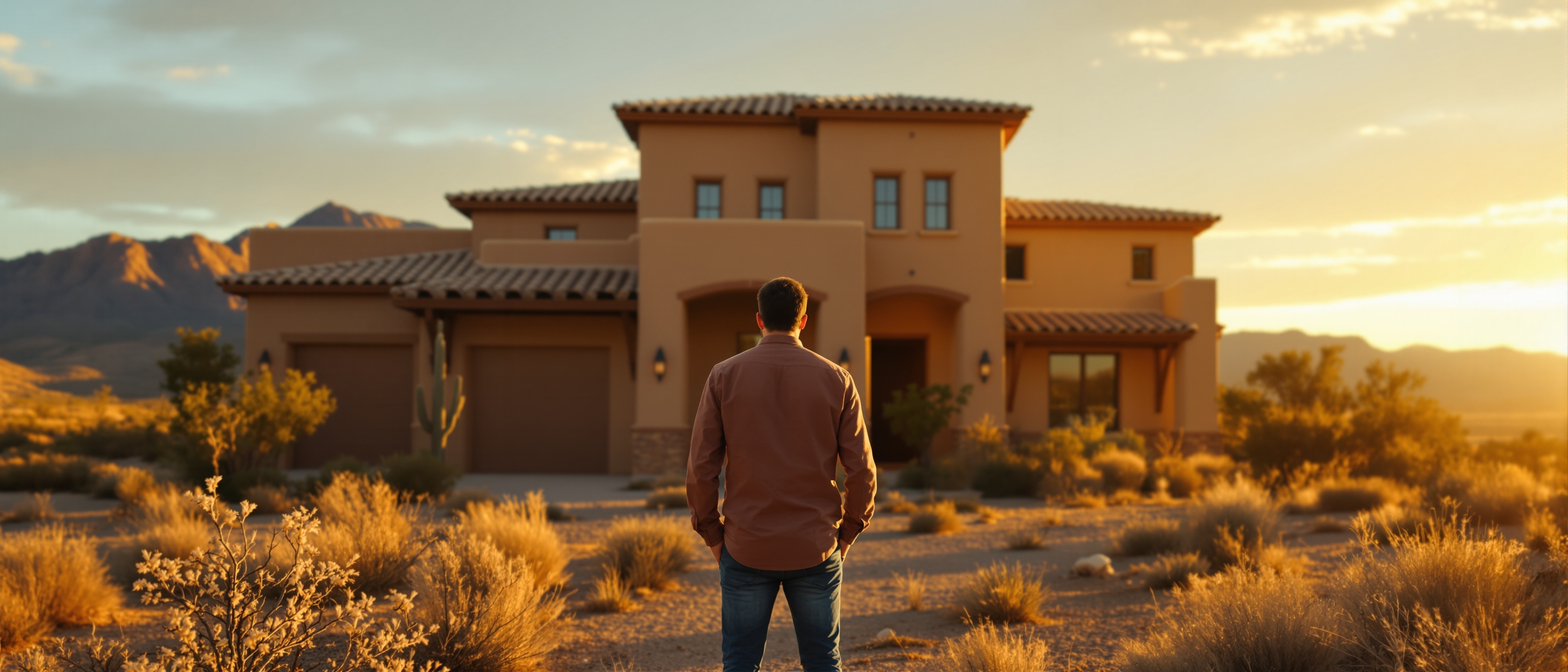 Heir contemplating inherited property in El Paso