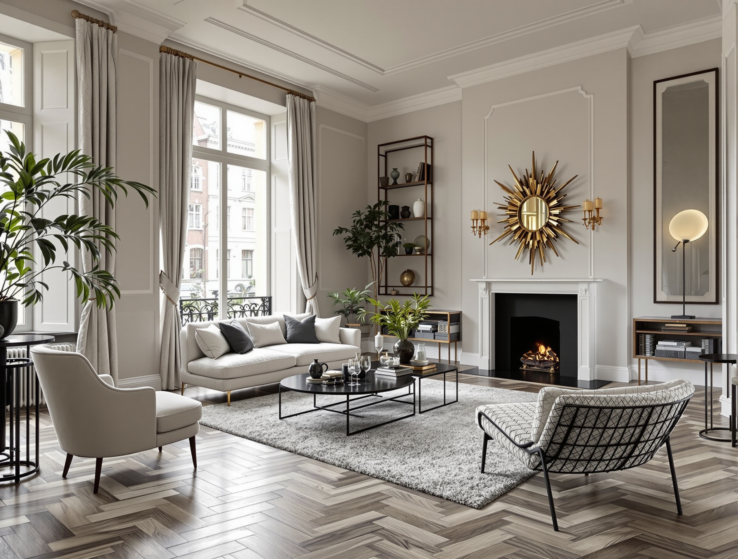 Visgraat Patroon PVC vloer Amsterdam - Klassiek en tijdloos, perfect voor grachtenpanden, Populair in Jordaan, Oud-Zuid, Centrum