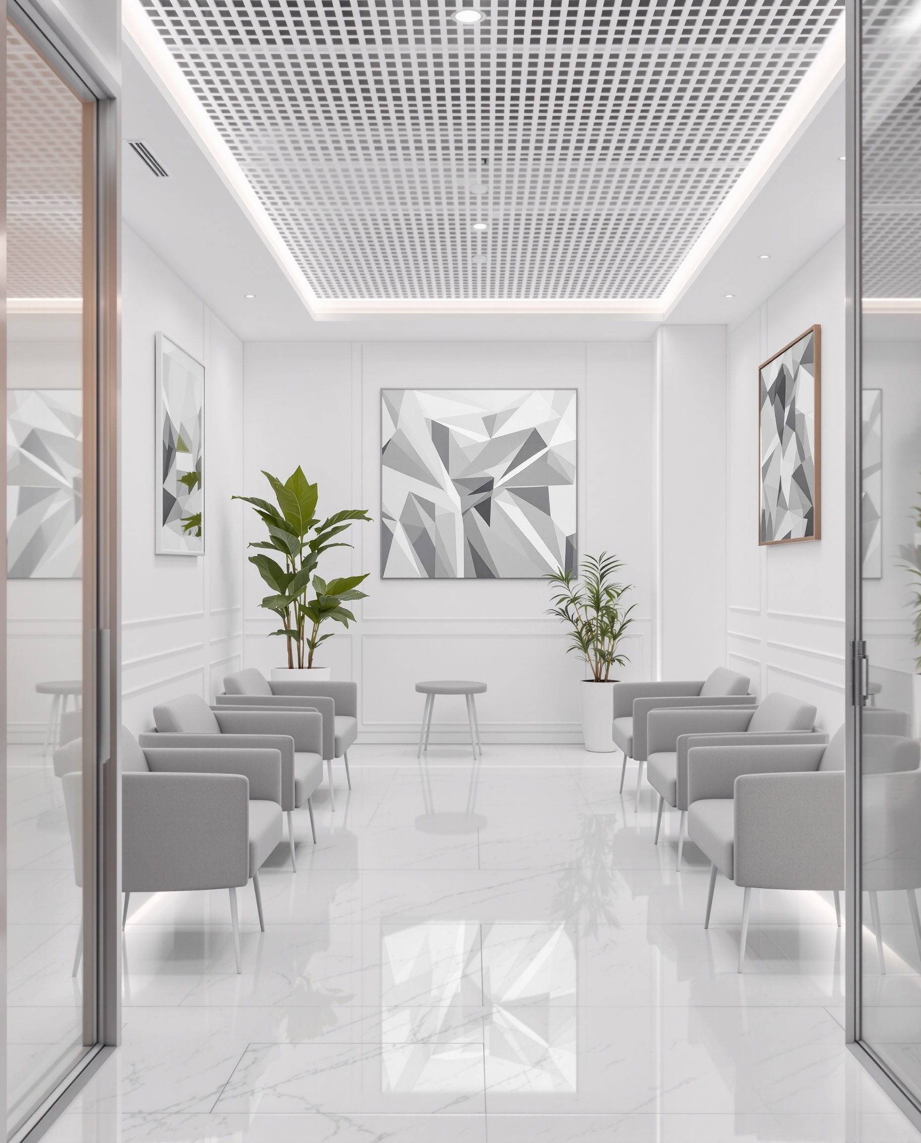 Premium dental practice interior