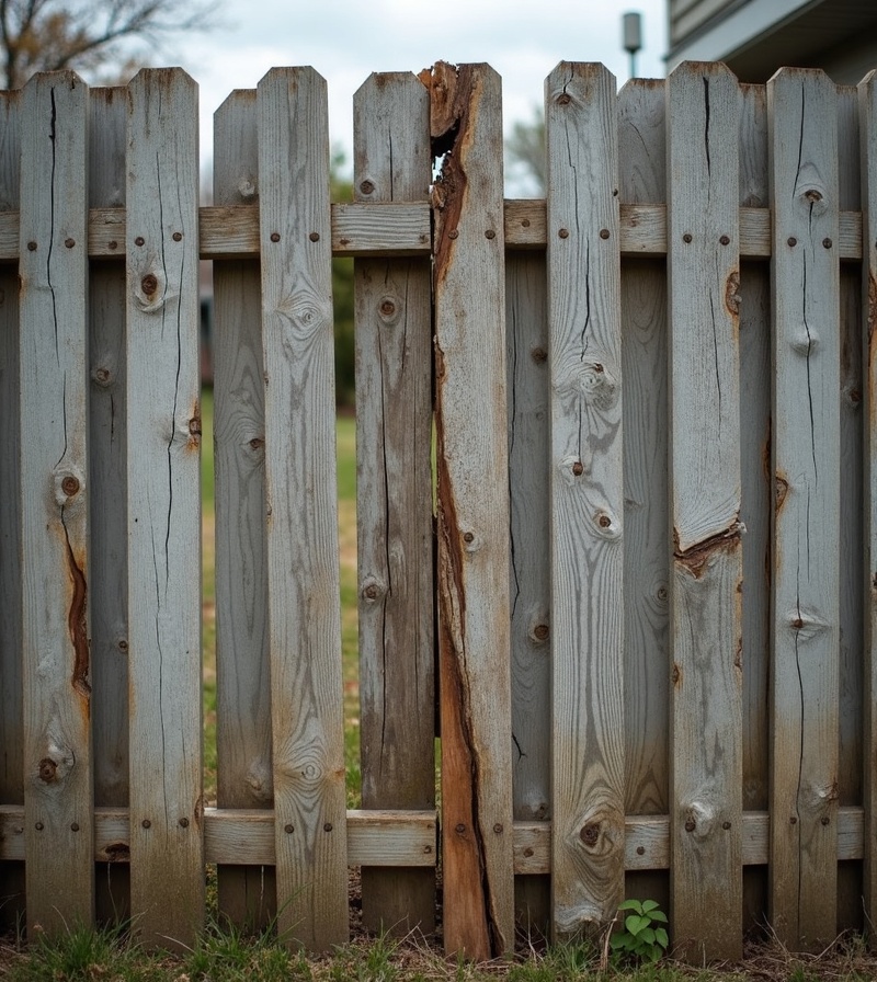 Fence repair and staining Naperville IL