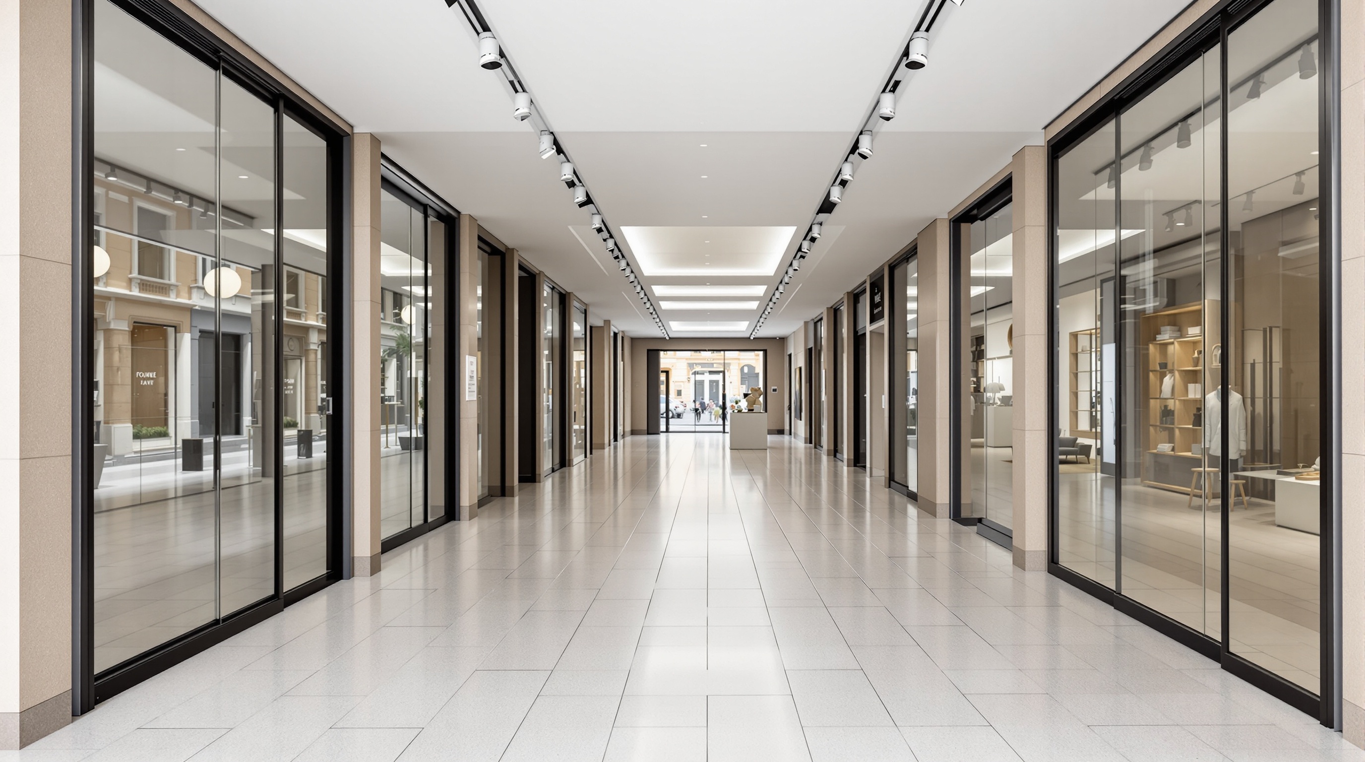 Local comercial vacío en Barcelona preparado para vaciado profesional - EcoServeis
