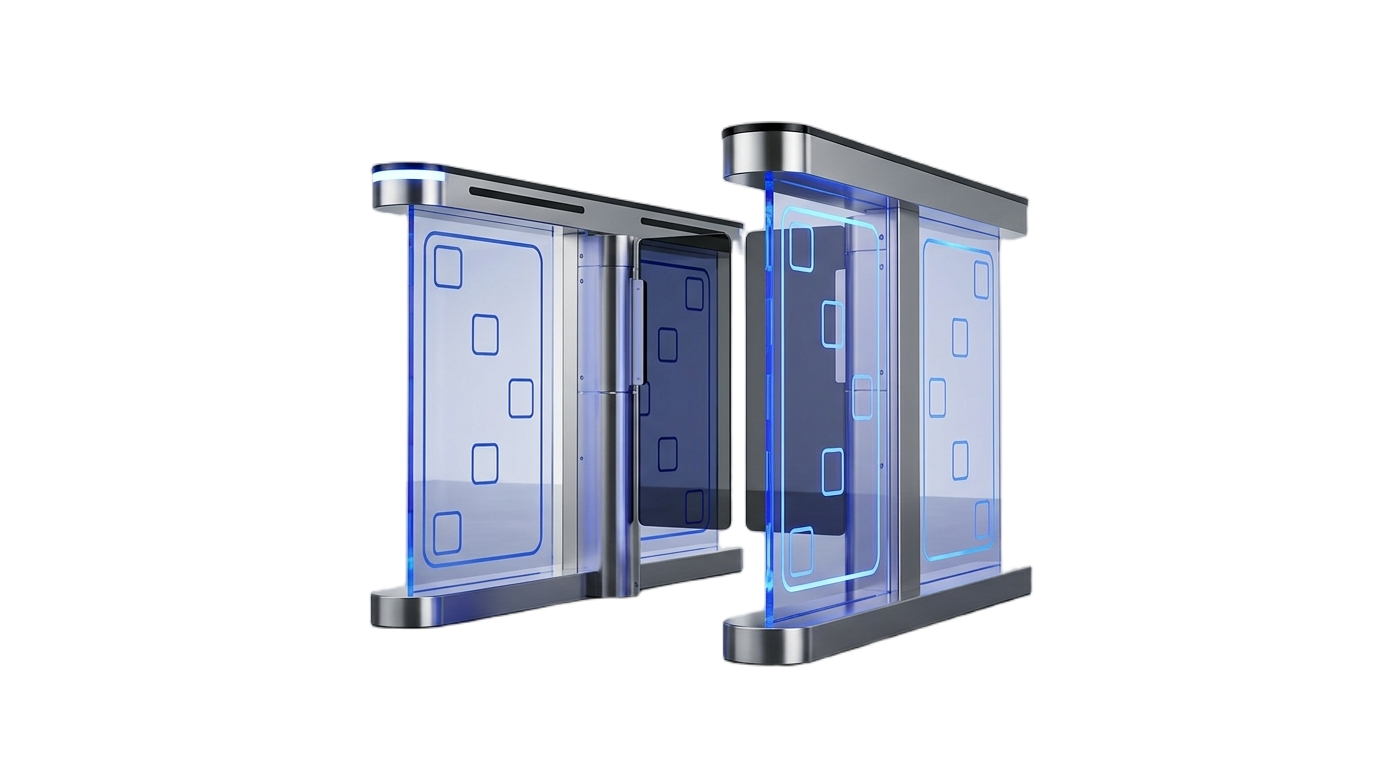 CJ-816 橋式豪華擺閘機(CJ-816)- 傳捷科技新竹門禁設備