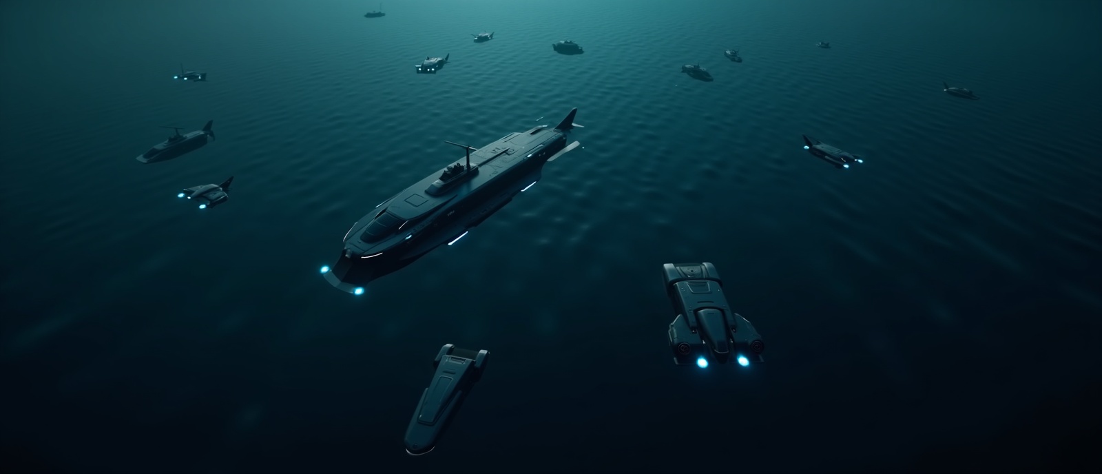 Autonomous systems aerial view