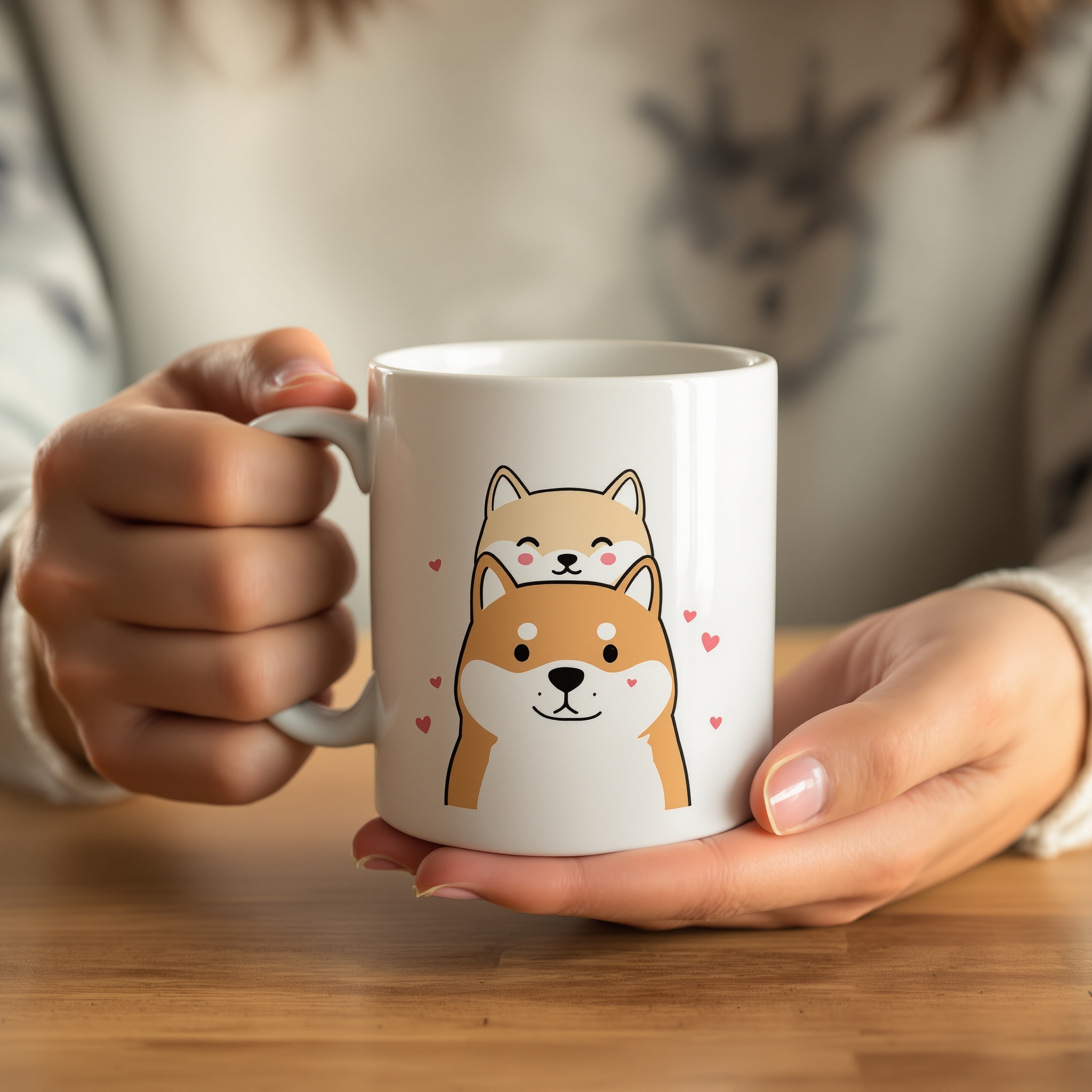 柴犬媽咪 Yuki 的馬克杯開箱 - 柴犬 Mochi