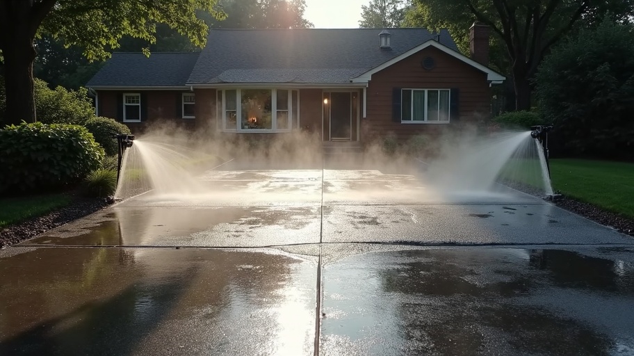 Driveway Deep Cleaning