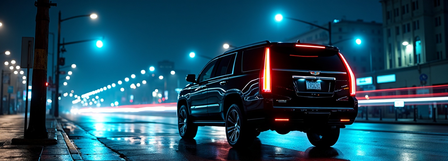 Luxury vehicle Columbia SC blue skyline