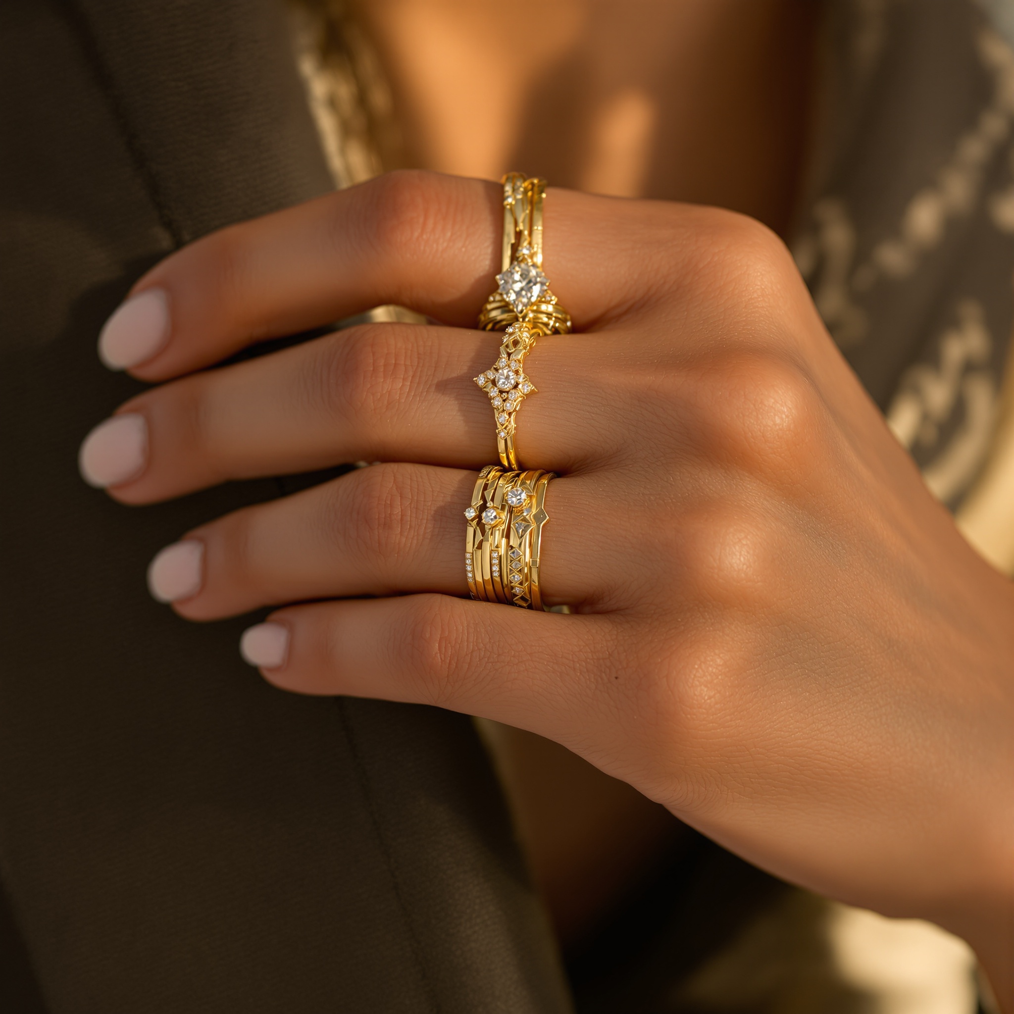 Gold Rocker jewellery