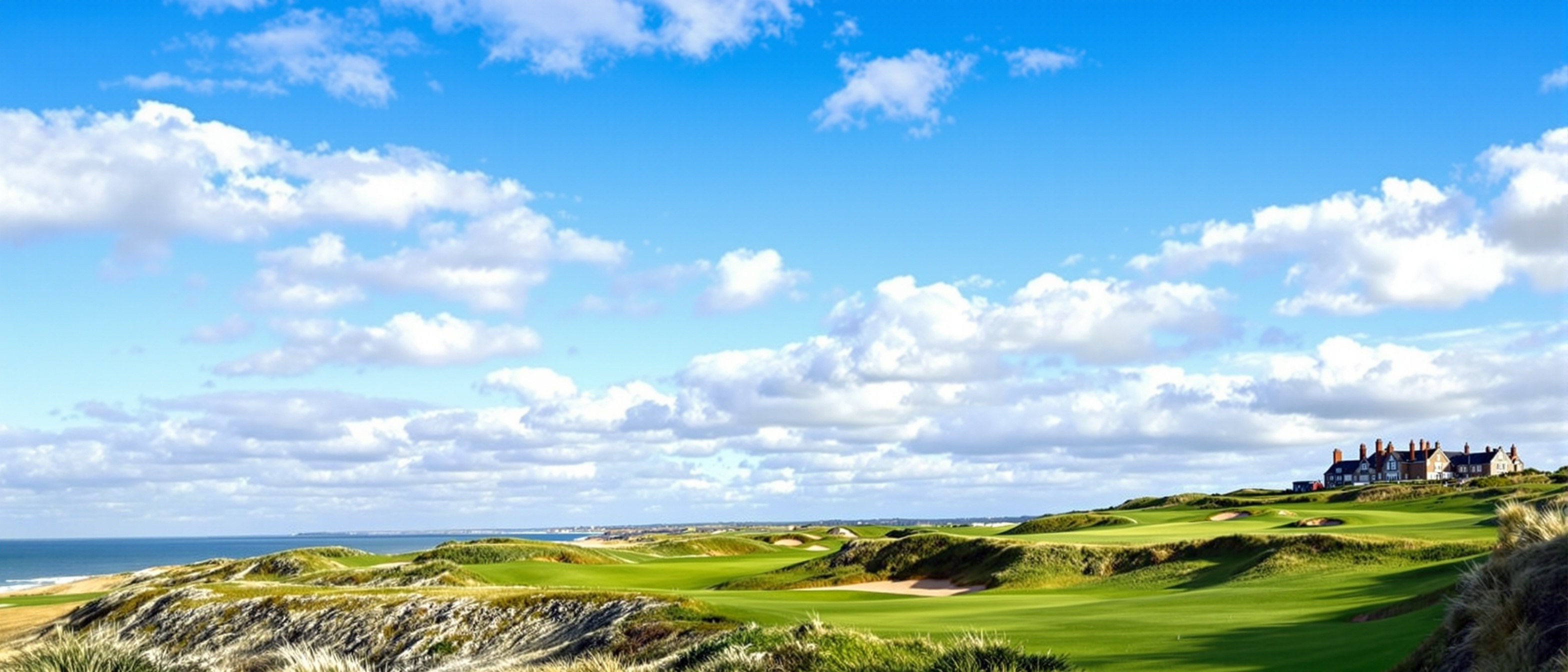 Royal St George's Golf Club golf course in Kent, England - Championship course designed by Dr. Laidlaw Purves, established 1887