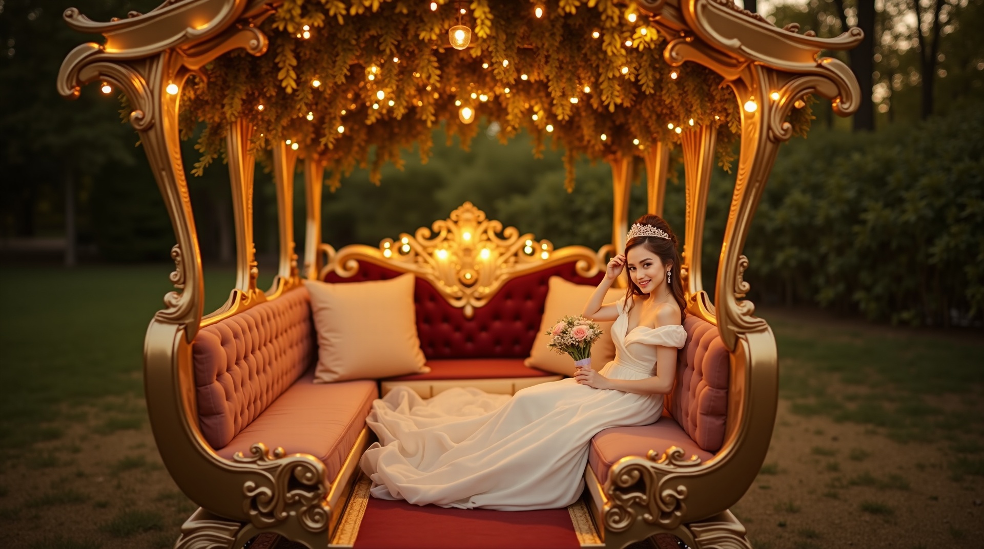 Luxury Royal Carriage for Quinceañeras and Weddings in Modesto CA