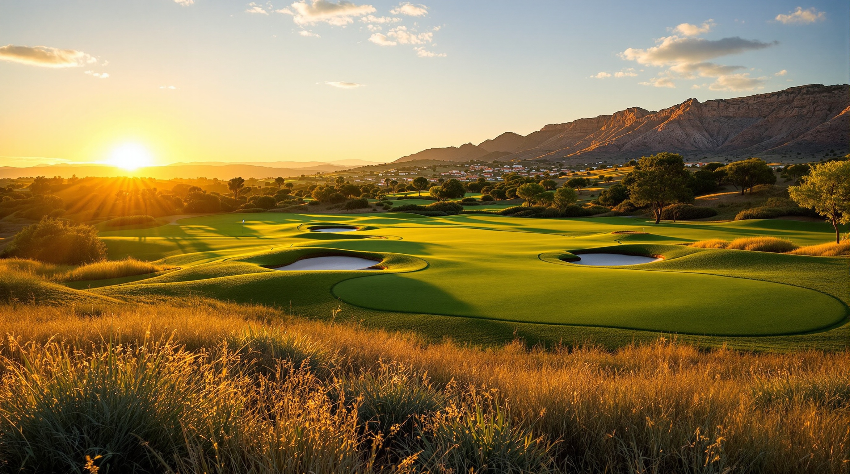 Start planning your Spain golf holiday — Mediterranean championship golf at golden hour