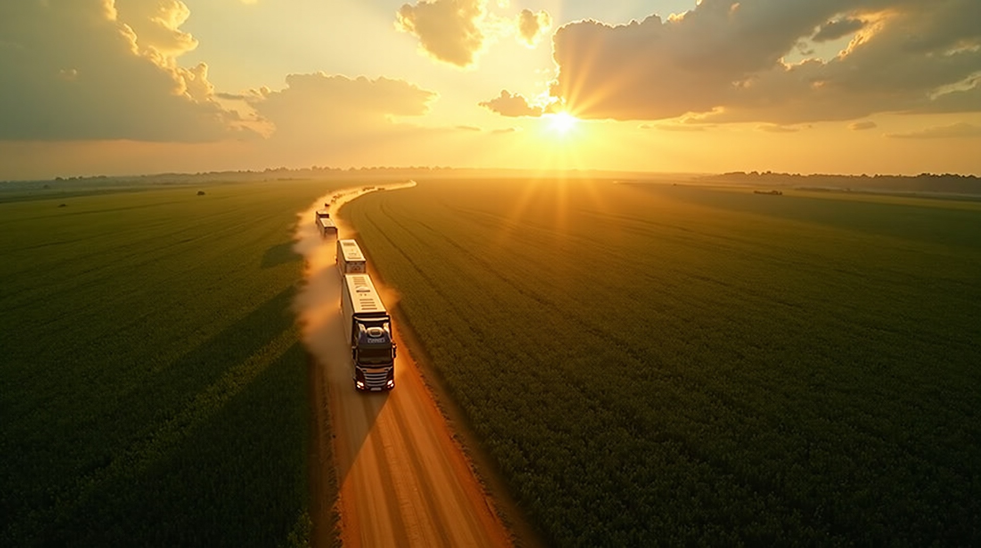Transporte agrícola Valeecal no Mato Grosso