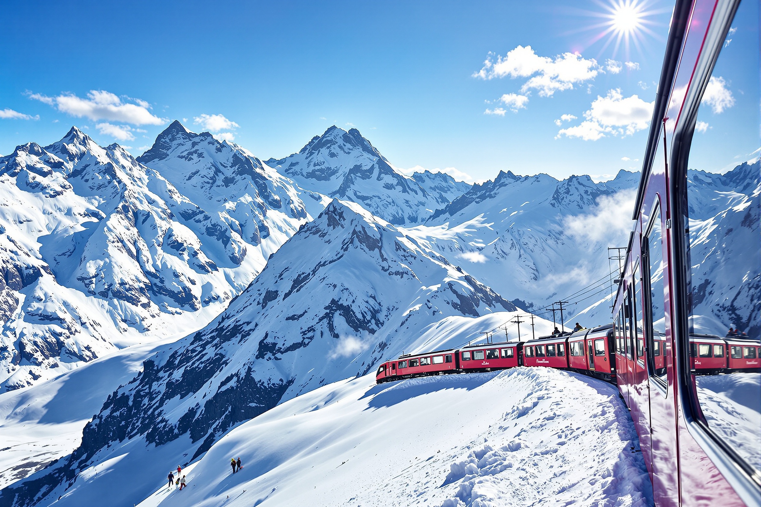 From Lauterbrunnen: Jungfraujoch Top of Europe Round-Trip Train Tickets