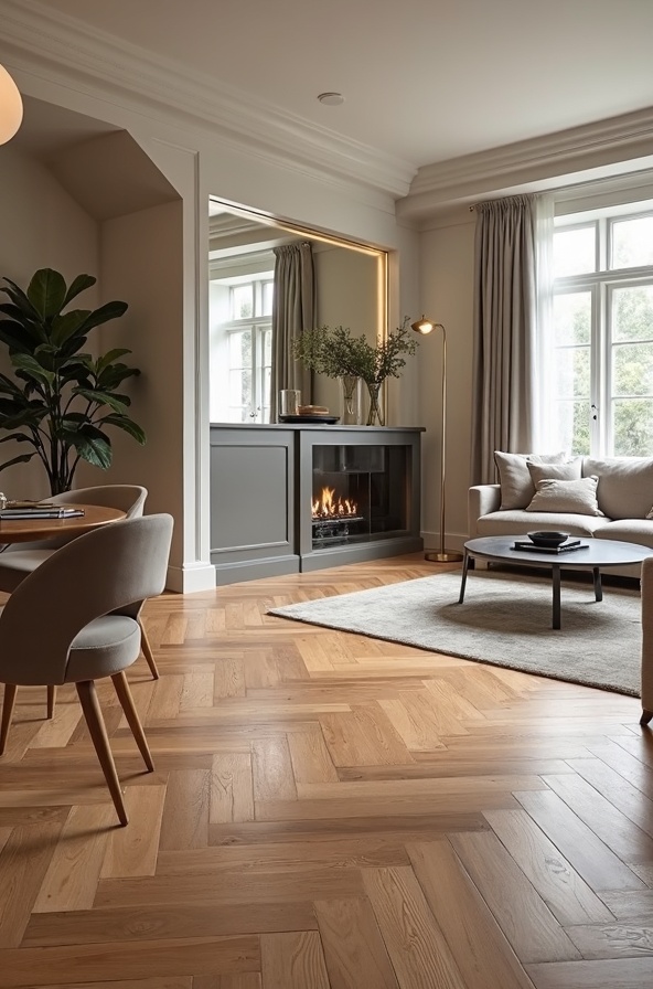 Herringbone Hardwood