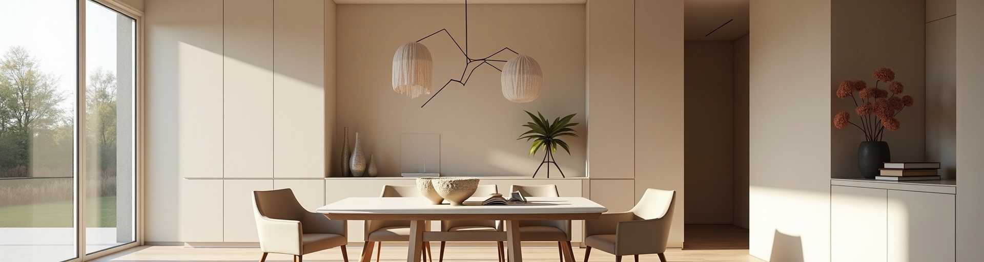 Sophisticated Dining Interior