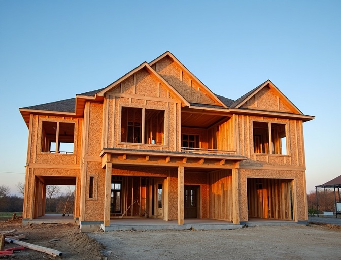 Luxury Home Framing