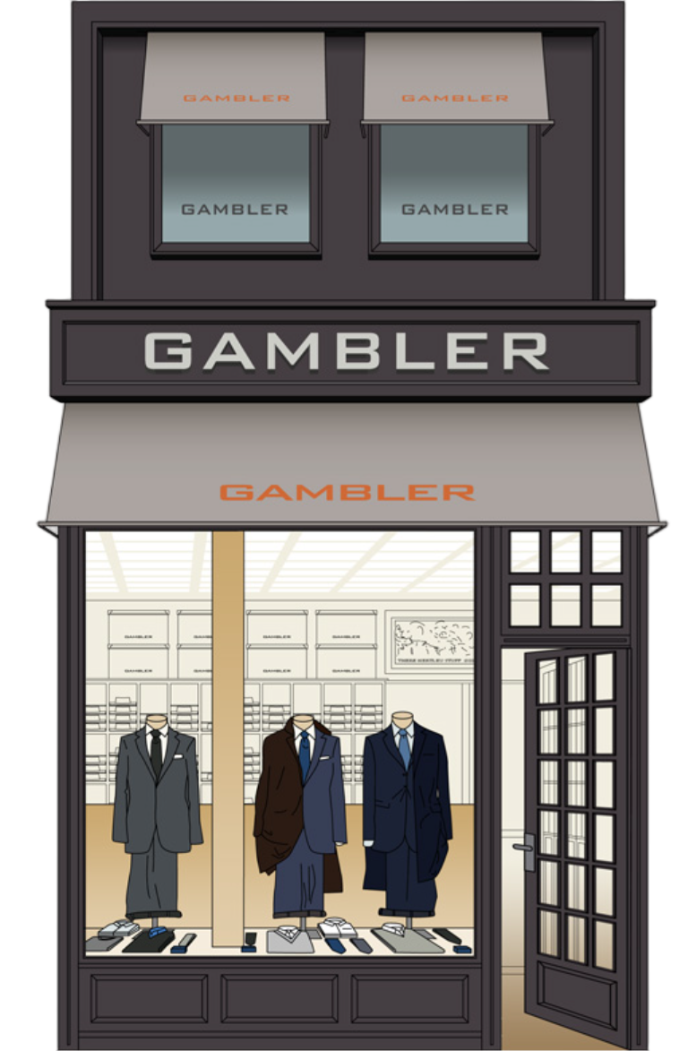 Boutique GAMBLER - 4 rue de l'Arcade, Paris