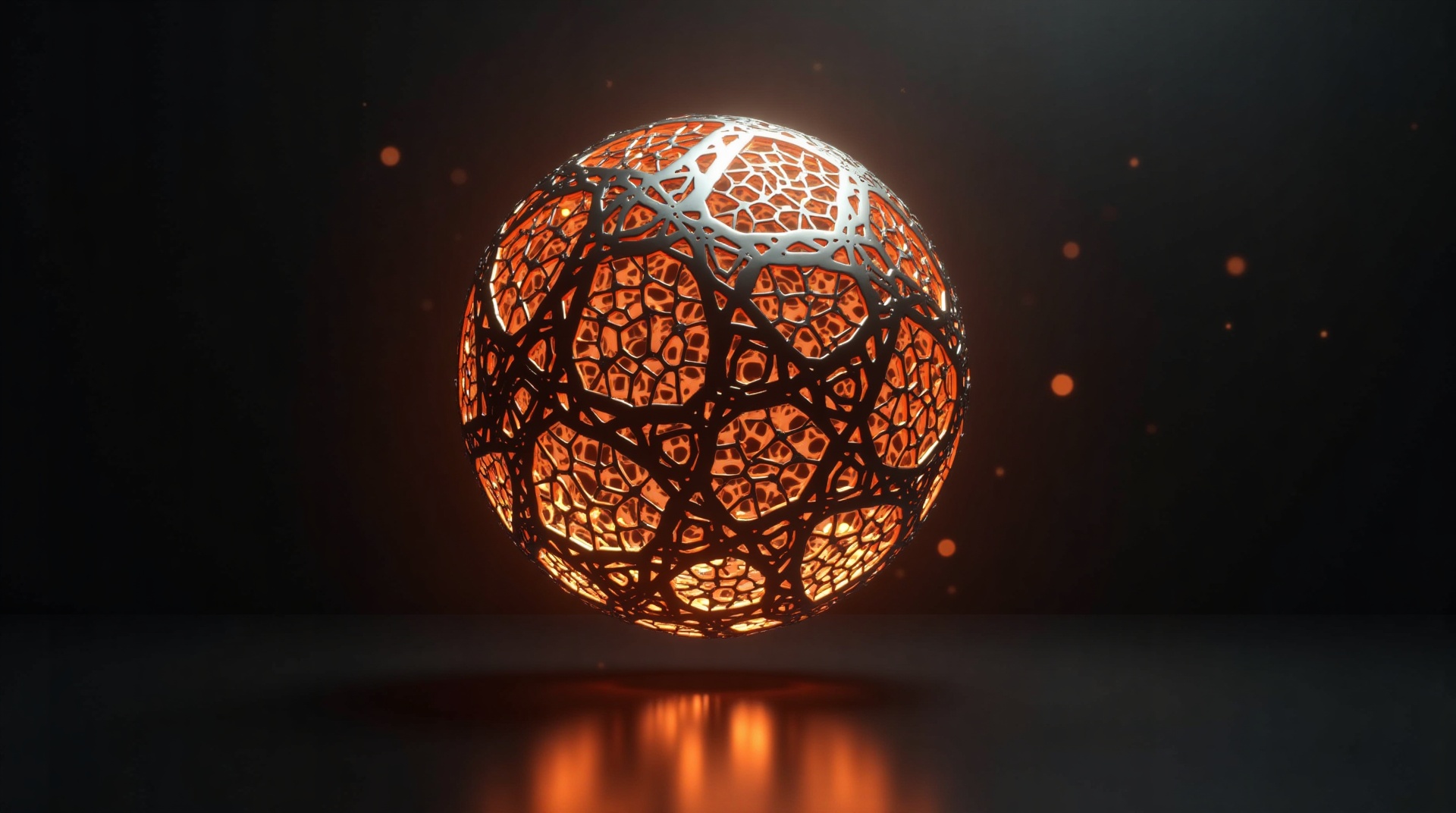 Abstract technology sphere