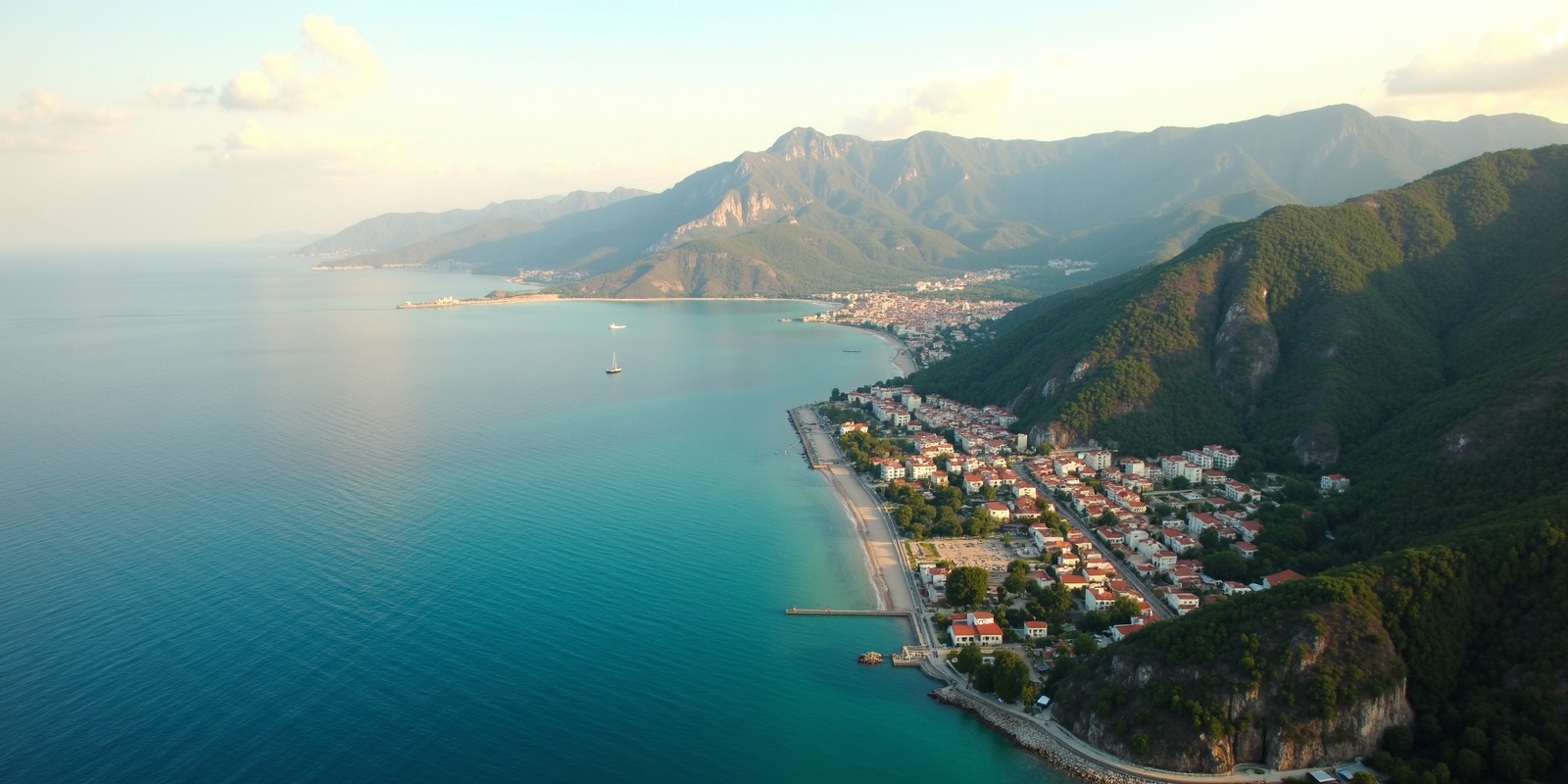 Вид на побережье Крыма
