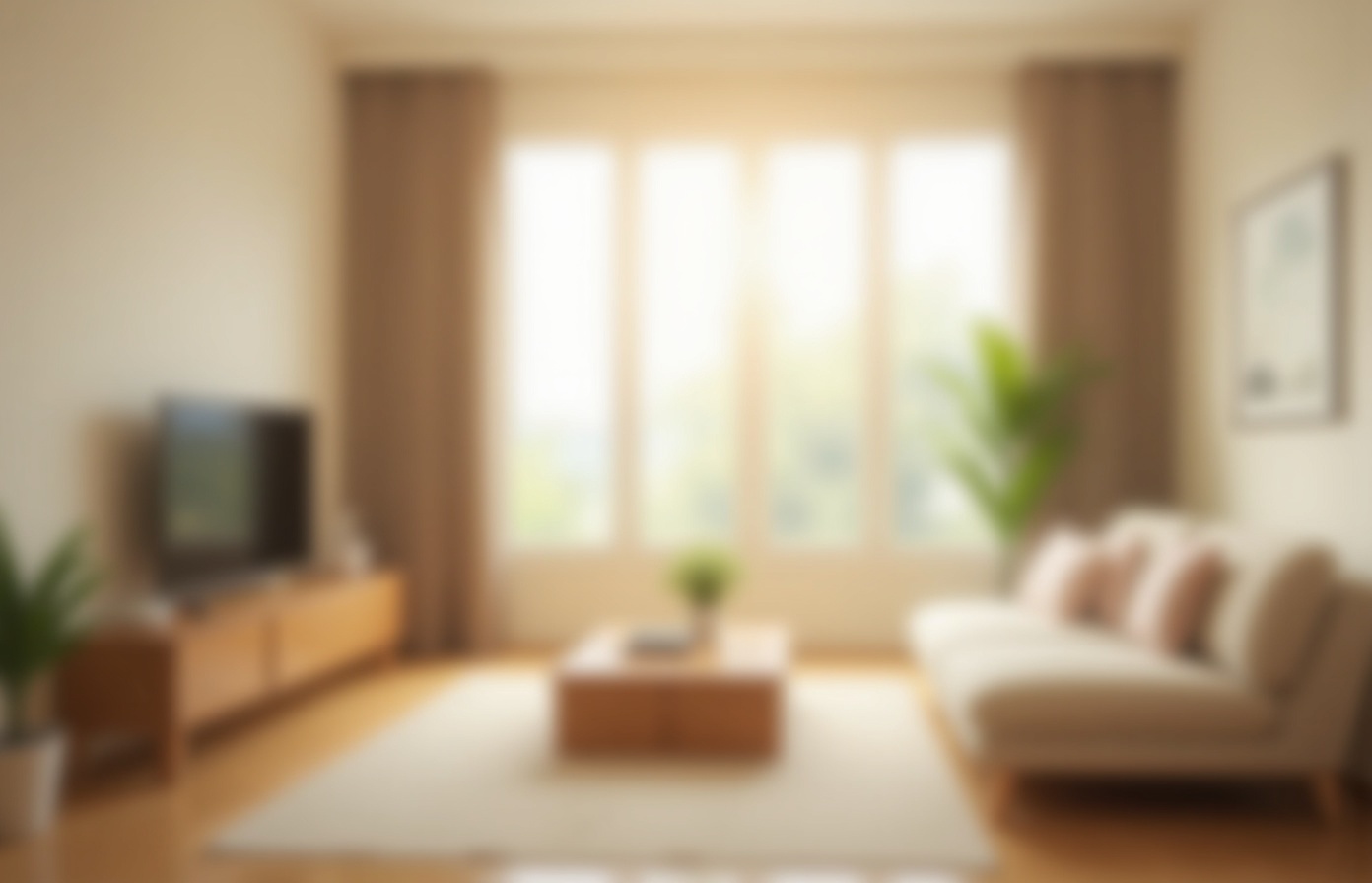 Warm home interior