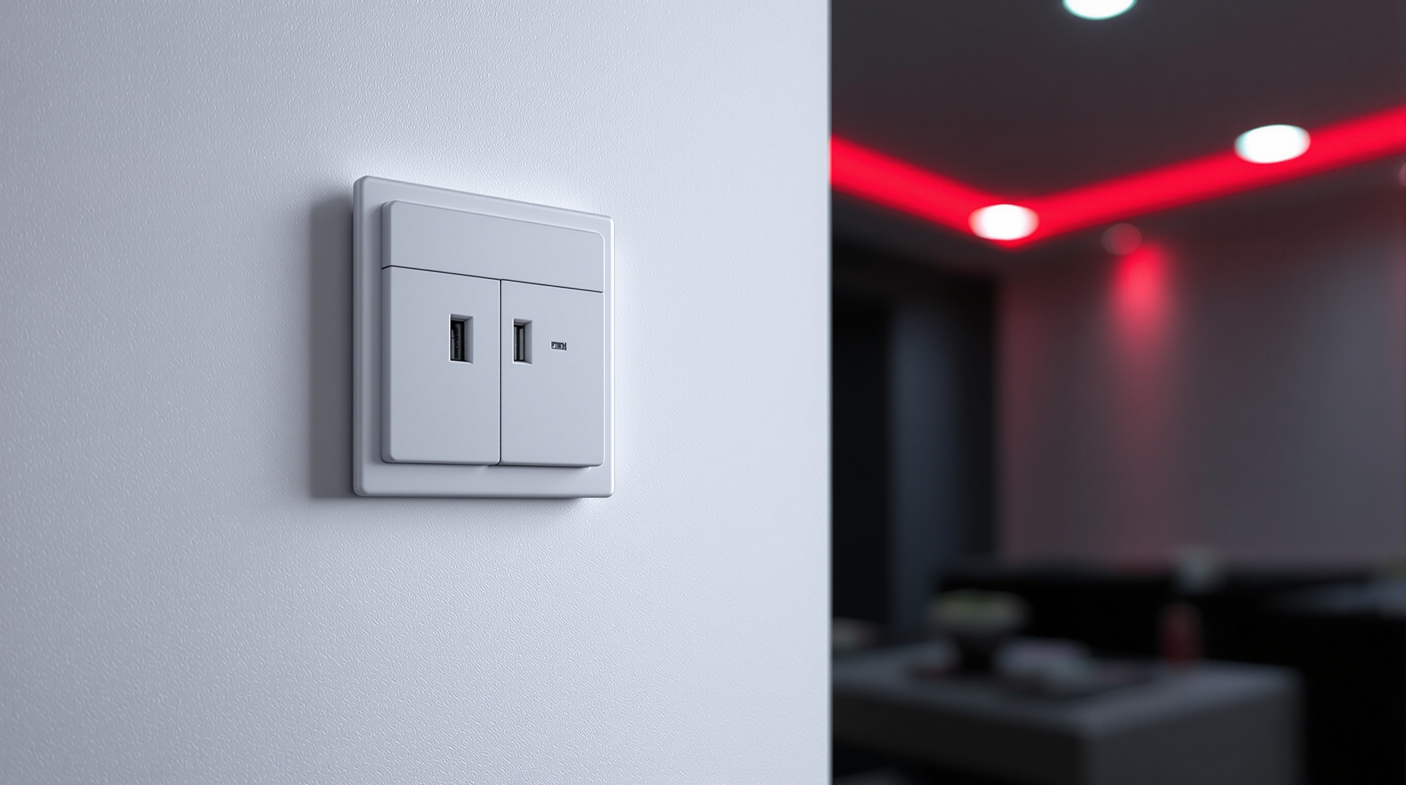 Additional sockets and lighting