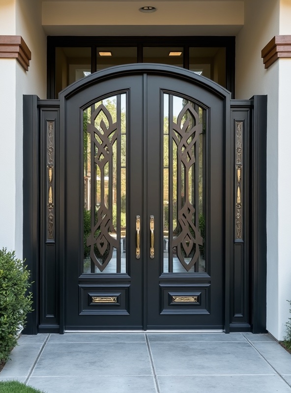 Portes en Fer Modernes