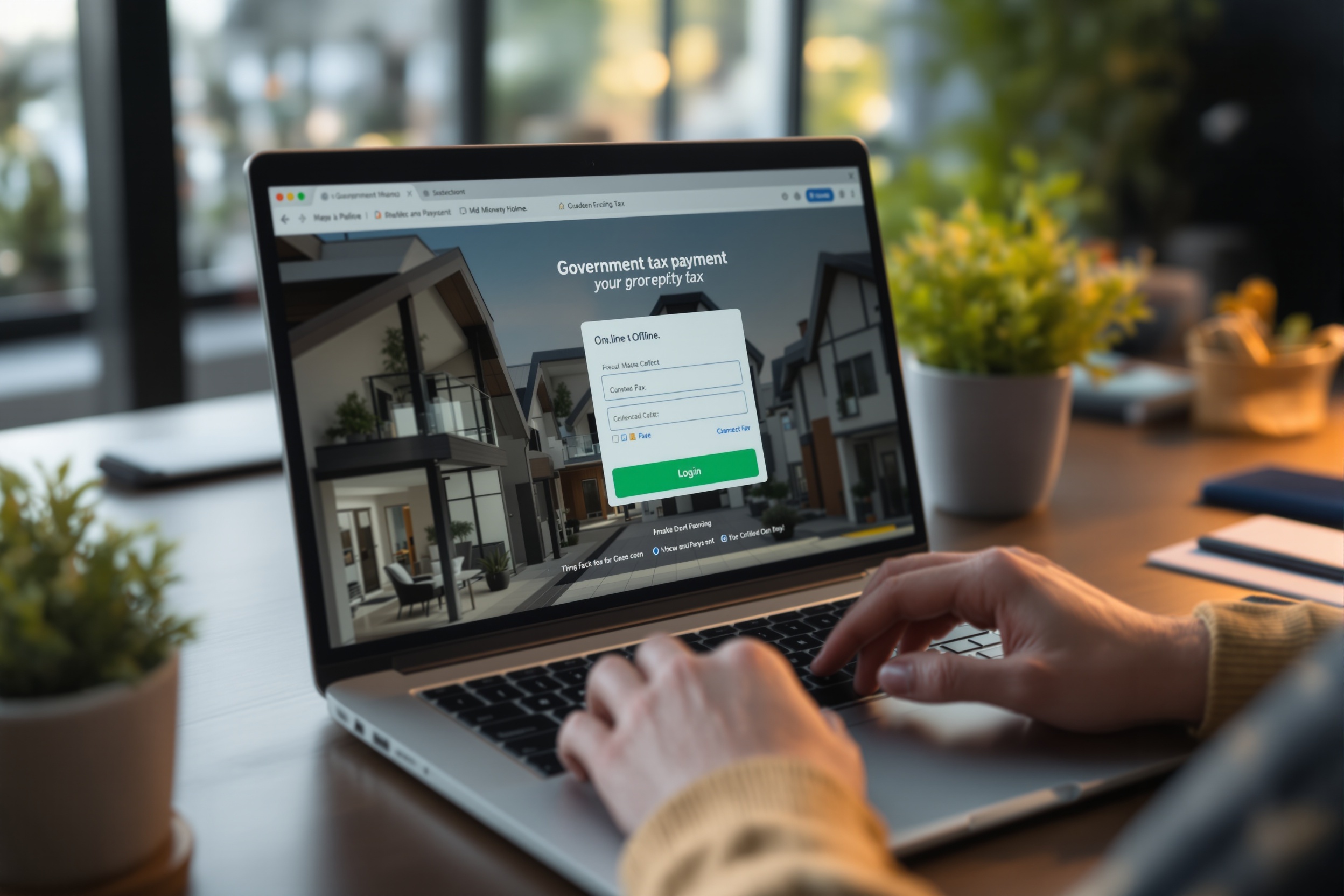 Making El Paso property tax payment online through the county portal