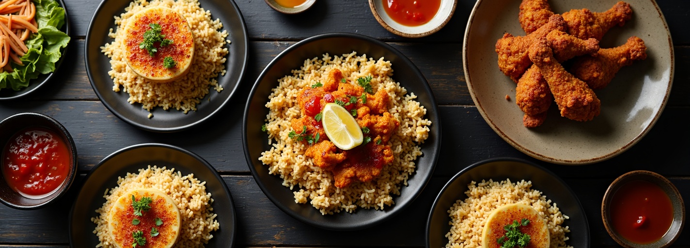Gold Coast Kitchen menu spread