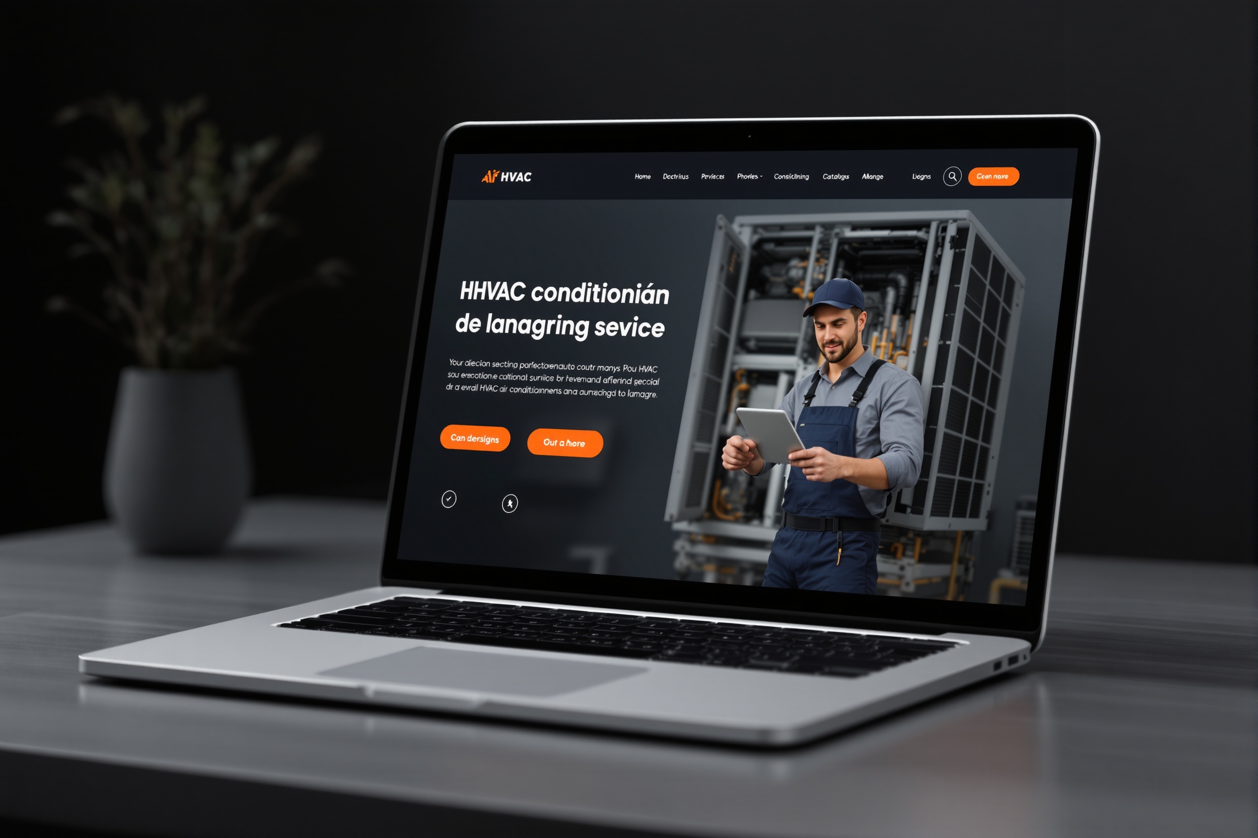 Proyecto web TecnoClima Spa - Servicios HVAC desarrollado por Cruz Automation IA