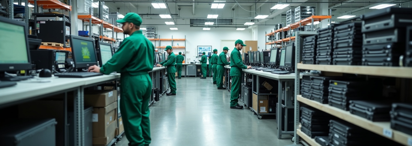 Tech Recycling Solutions certified processing facility in Waltham, MA
