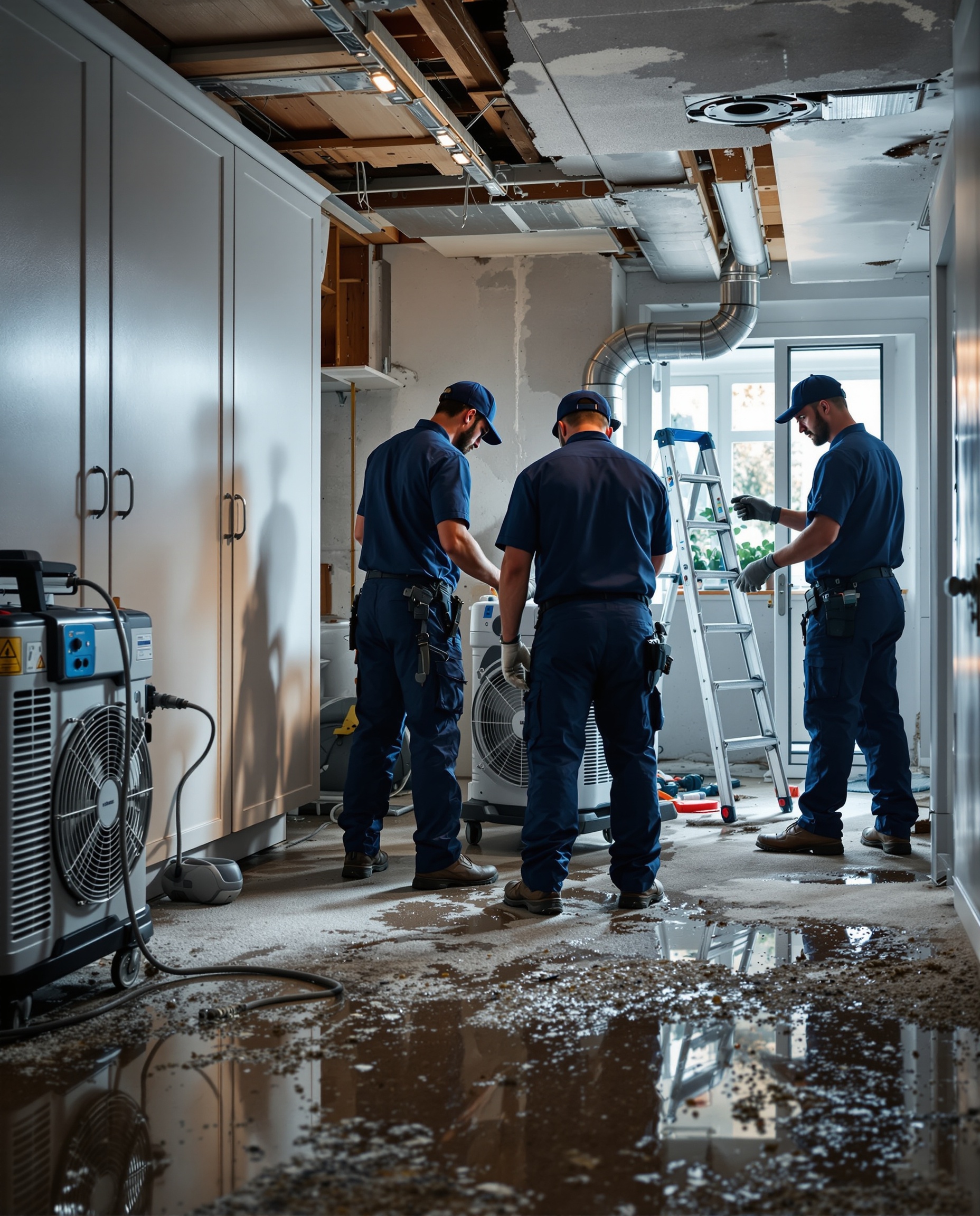 Assured Restoration professional team at work in Houston