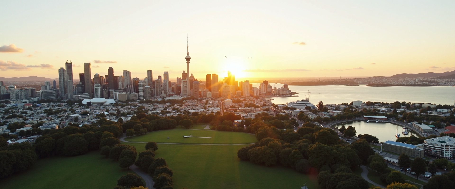 Auckland City Skyline - Near Airport Westney Lodge Mangere