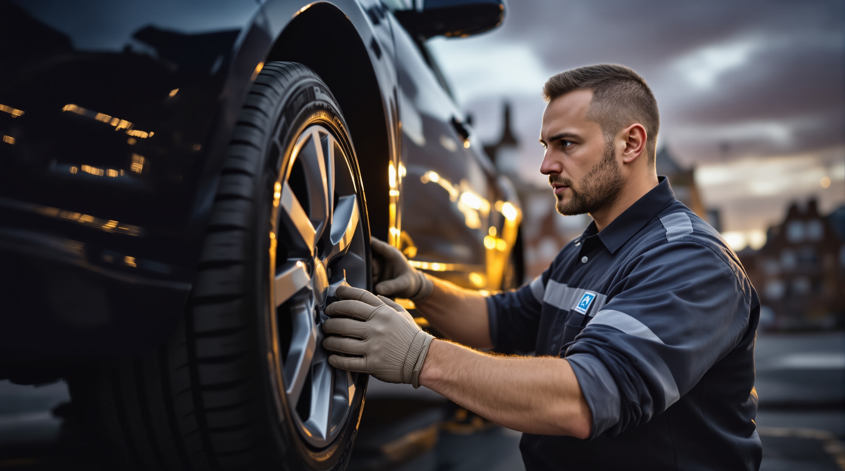 Mobile tyre fitting technician in Aberdeen