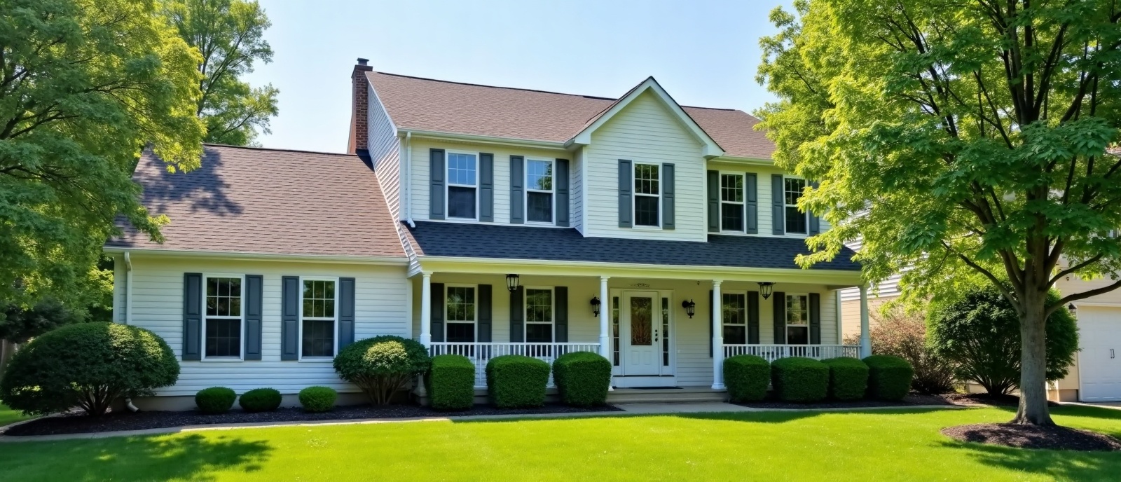 Professional gutter installation on a Dayton Ohio home by Gem City Gutters