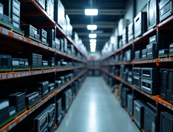 에코브이 제품 창고