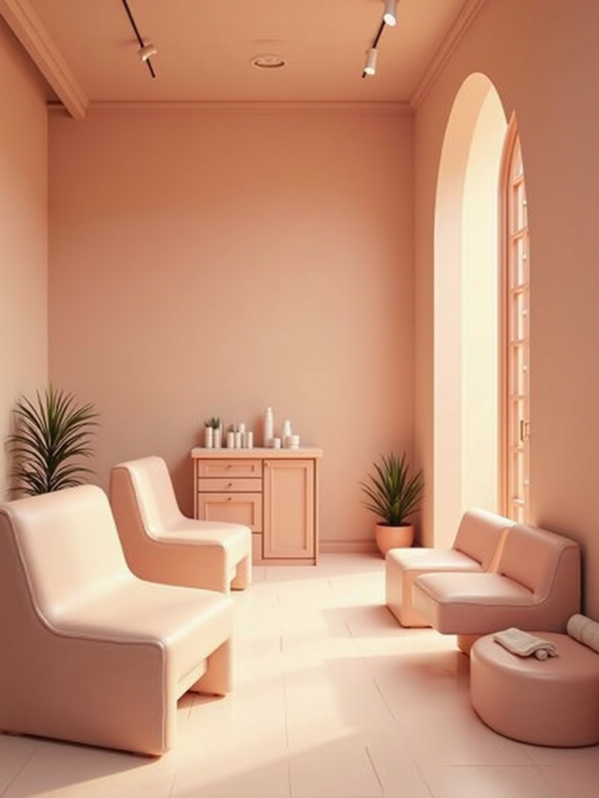 Интерьер салона Peony Beauty