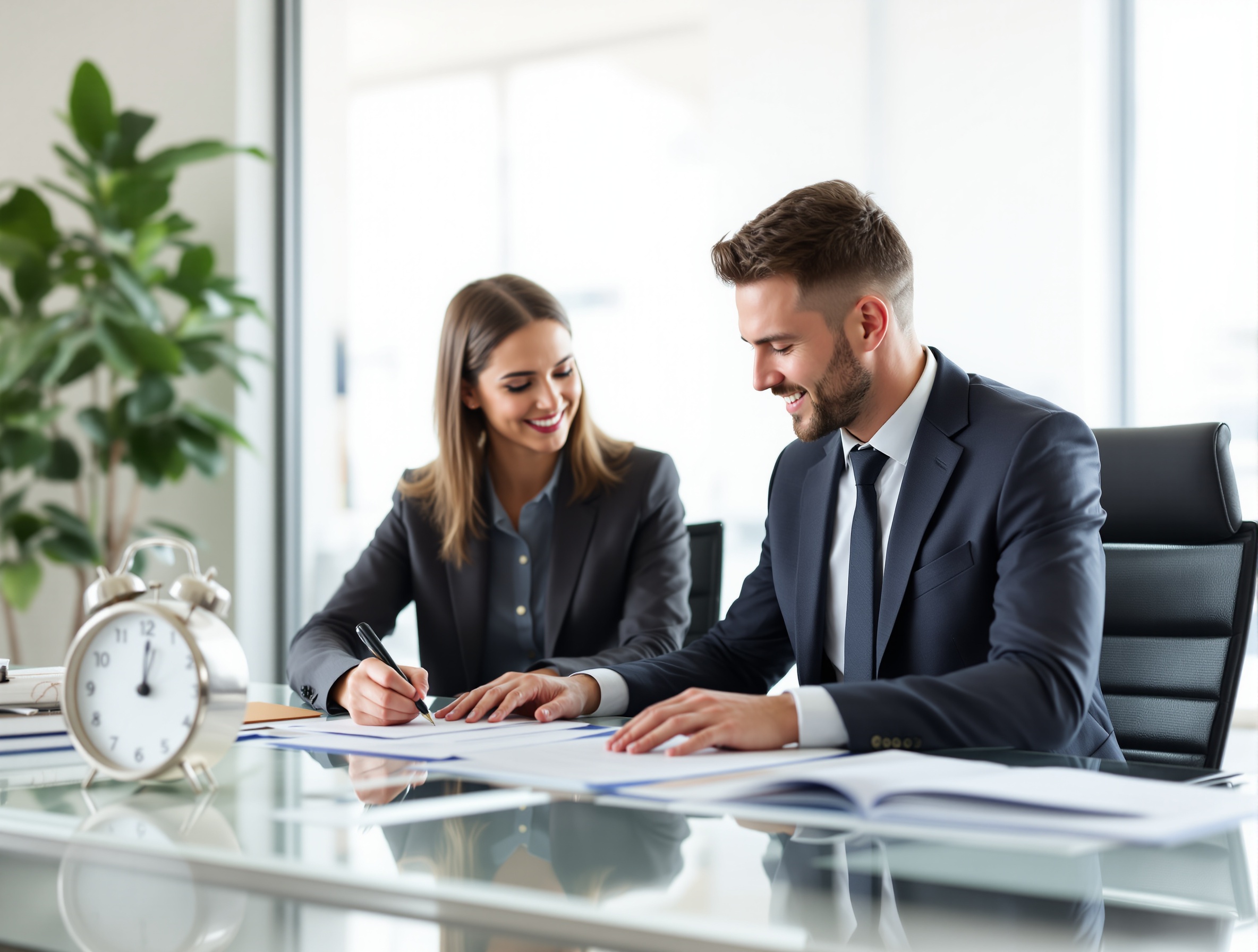 Fast seller financing closing process with minimal paperwork