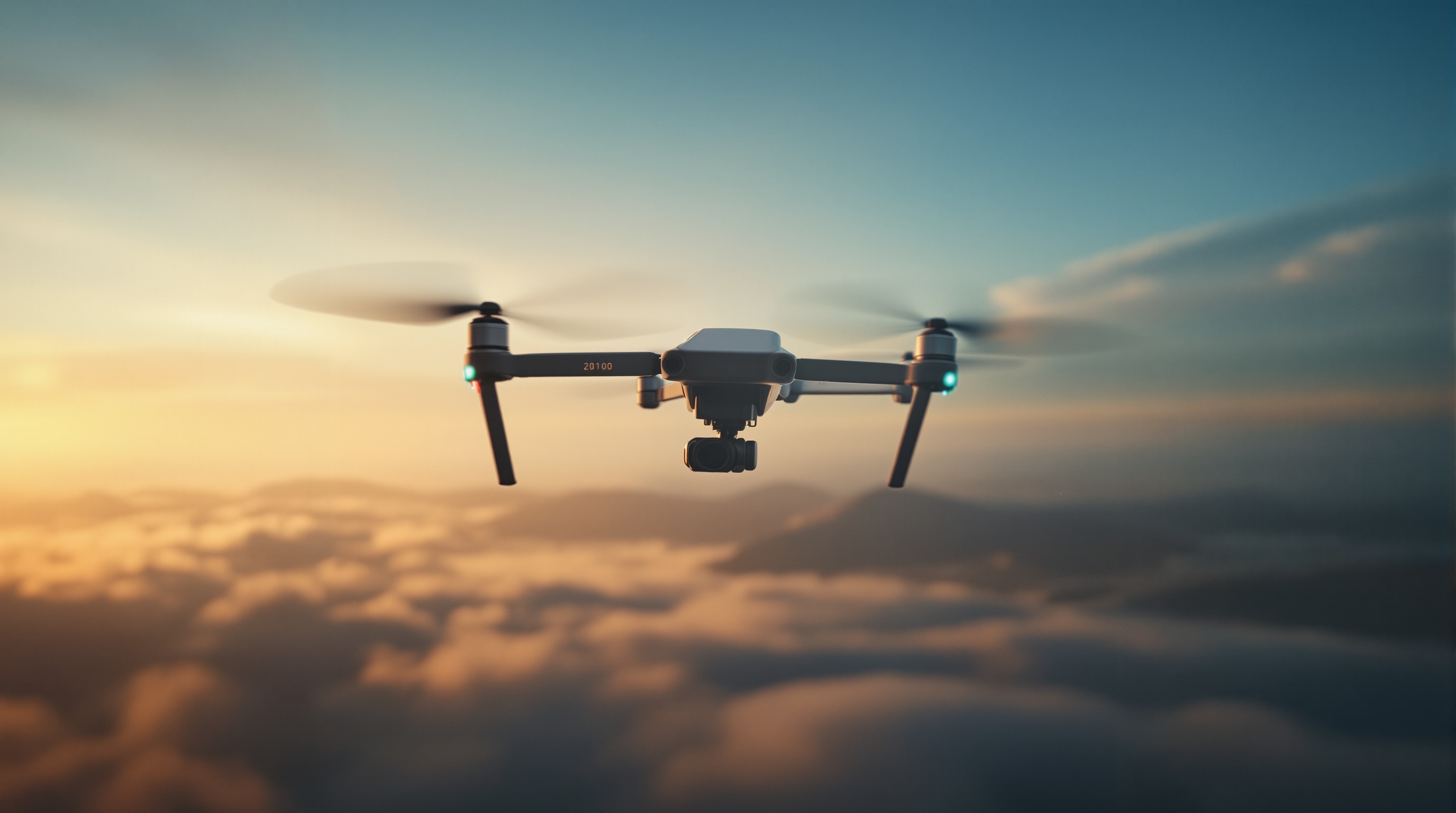 Produção audiovisual com drones profissionais