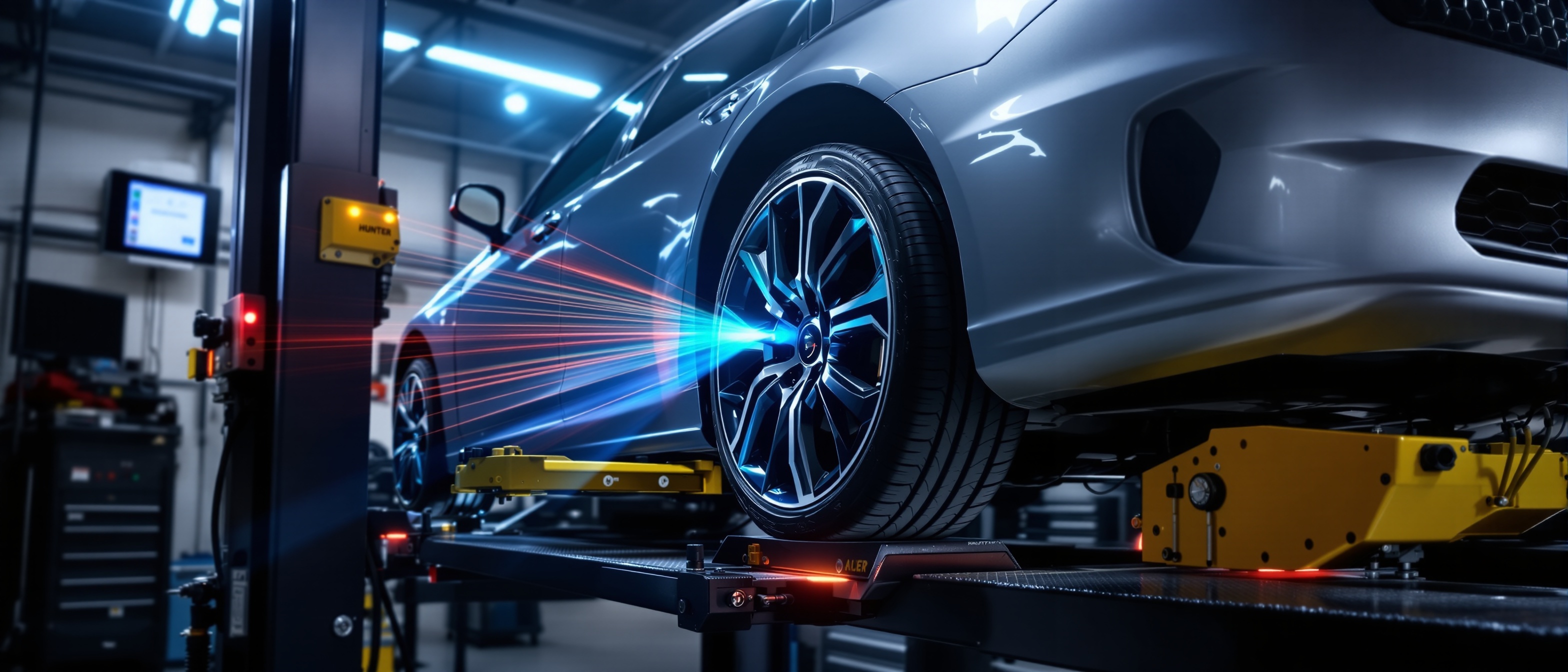 Lykon Automotive Hunter wheel alignment Bristol PA