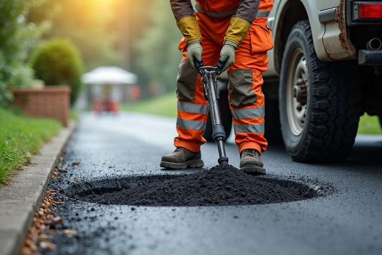 Patch Repairs service by MT Paving & Concrete in Pennsylvania