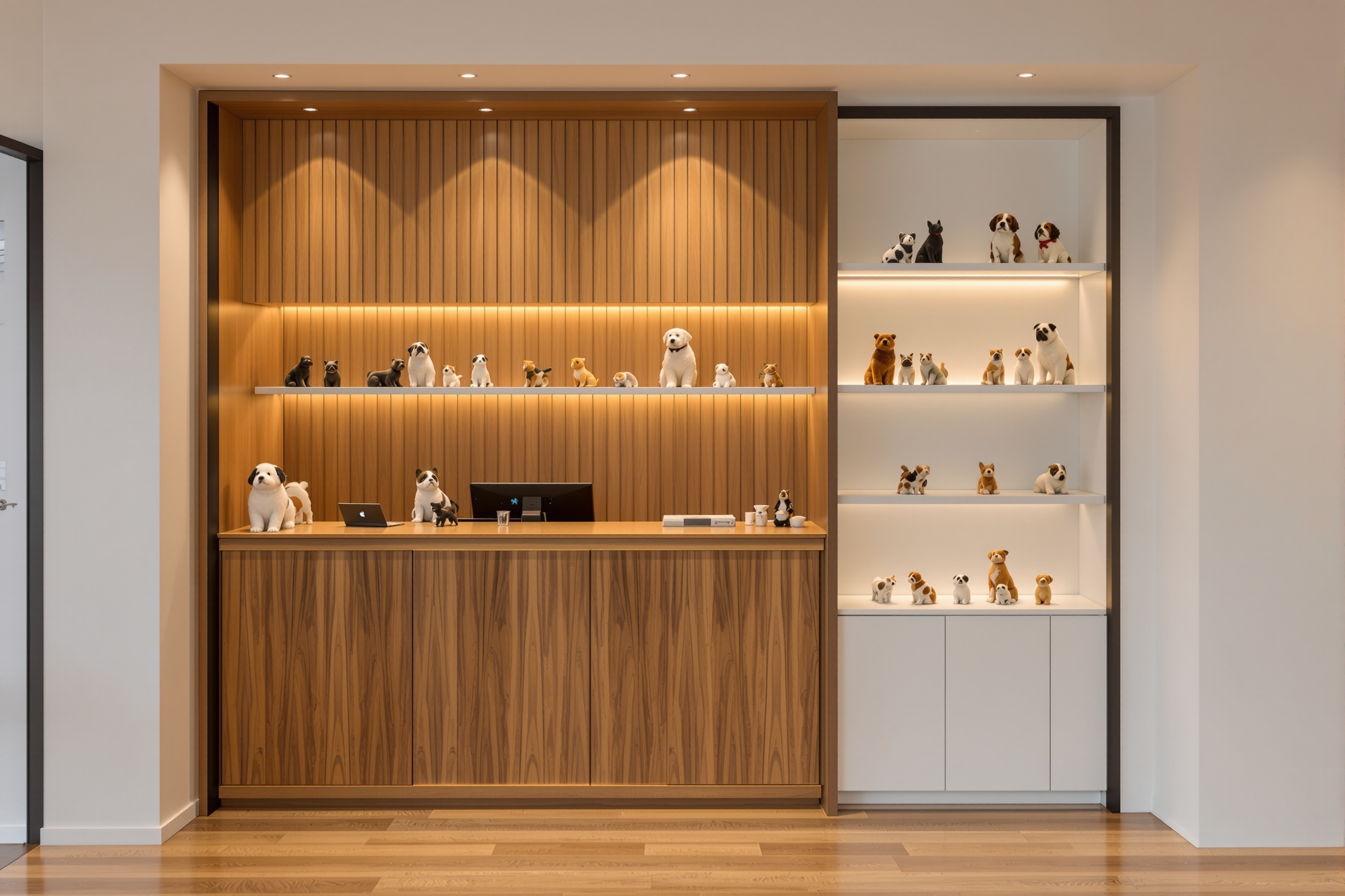 速萌工作室溫暖迎賓大廳實景照片