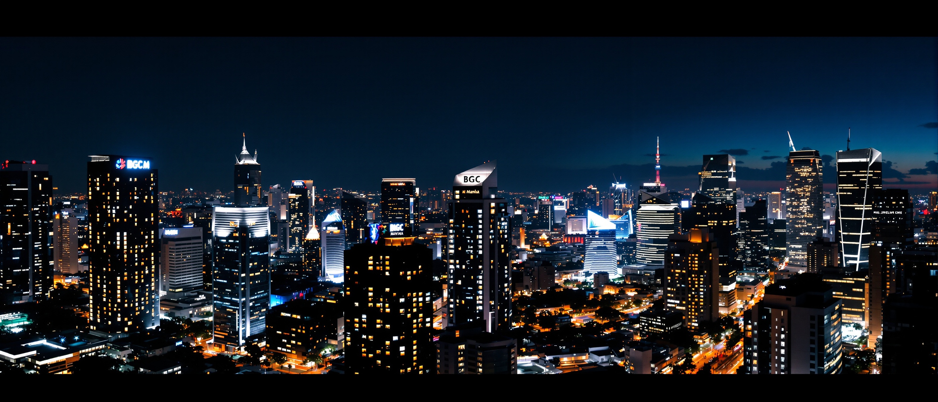 Manila skyline luxury condo investment