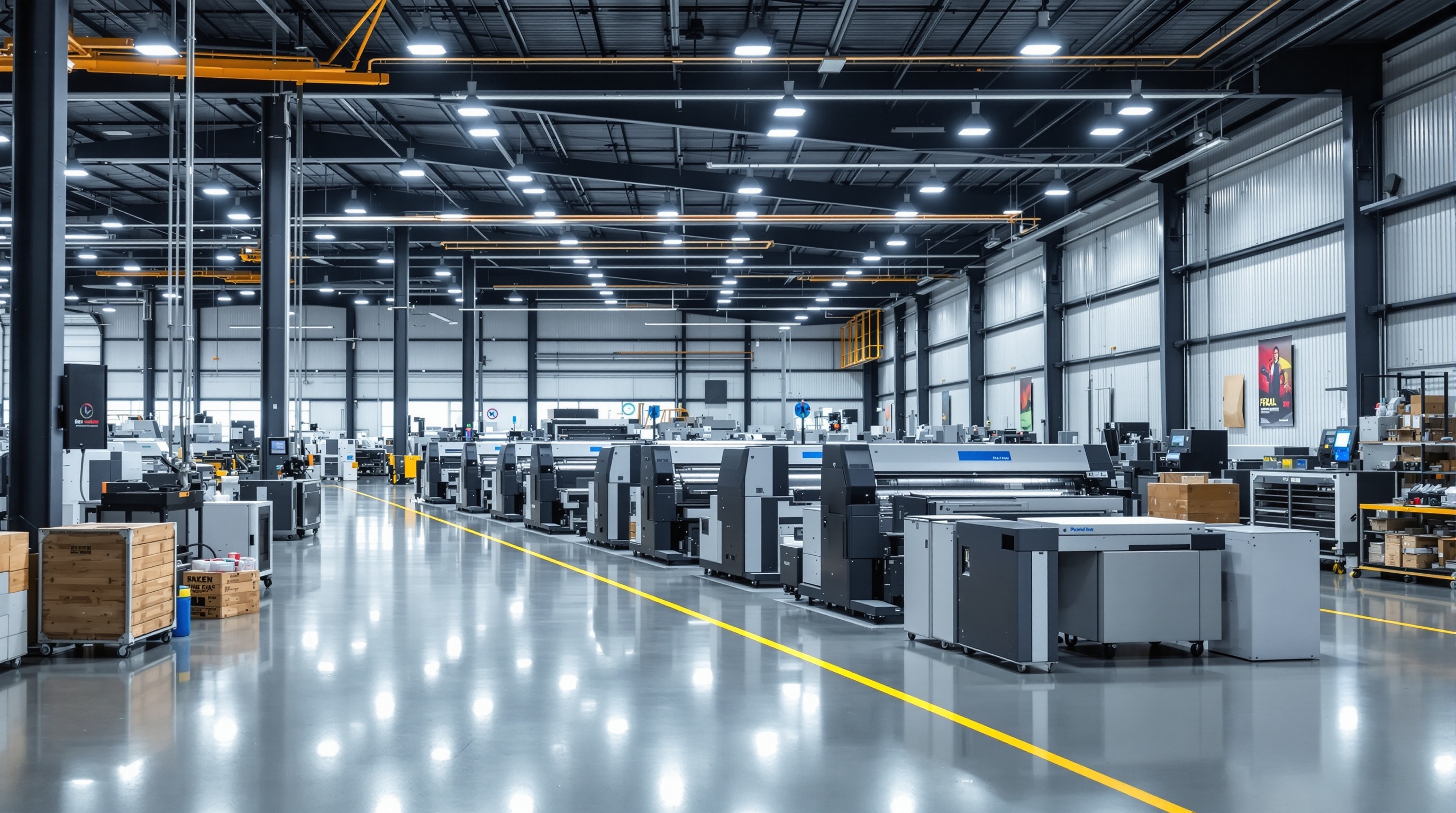 Produktionshalle Horizon Signage