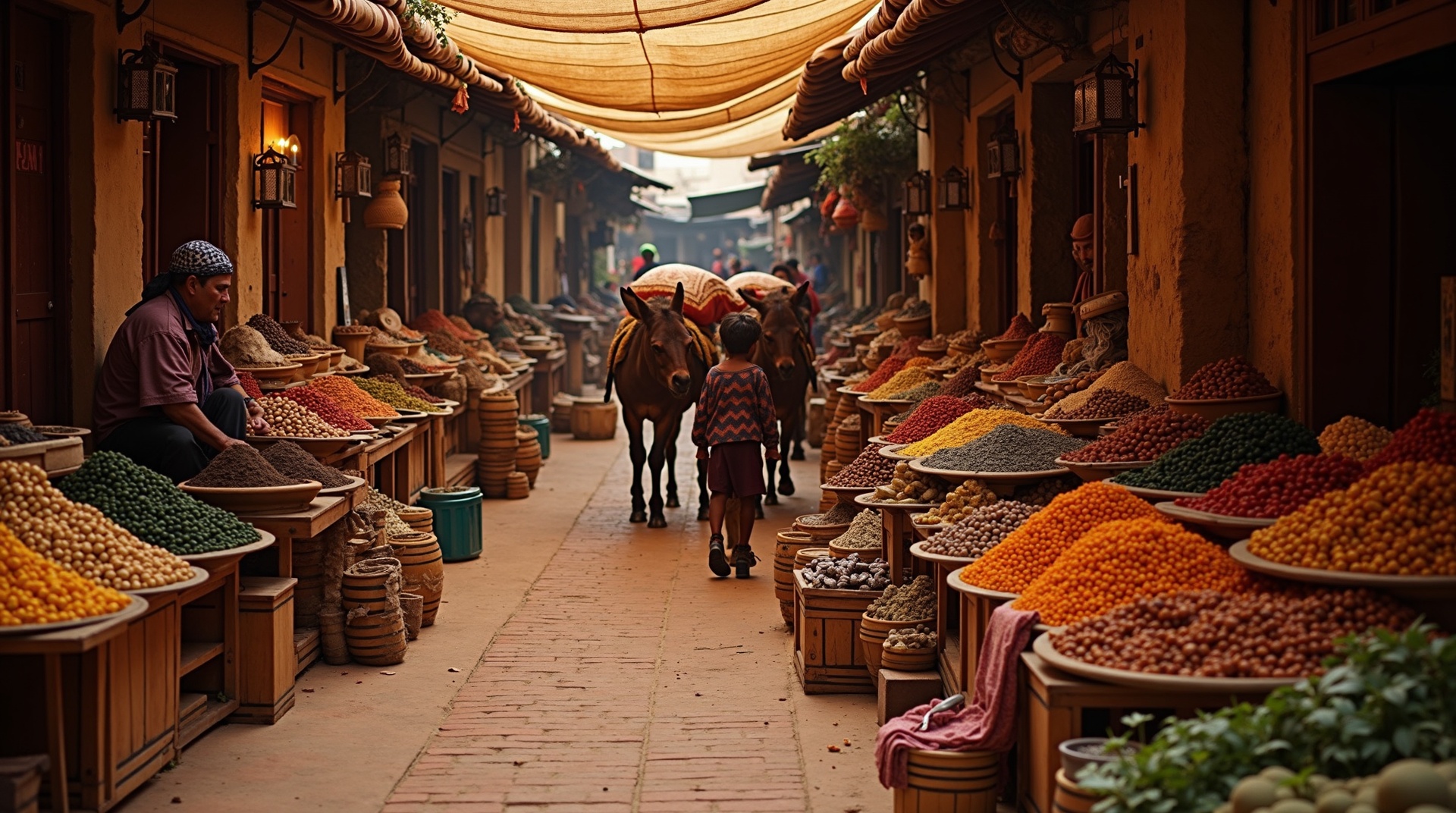 Marchés traditionnels & Vie locale - Essaouira