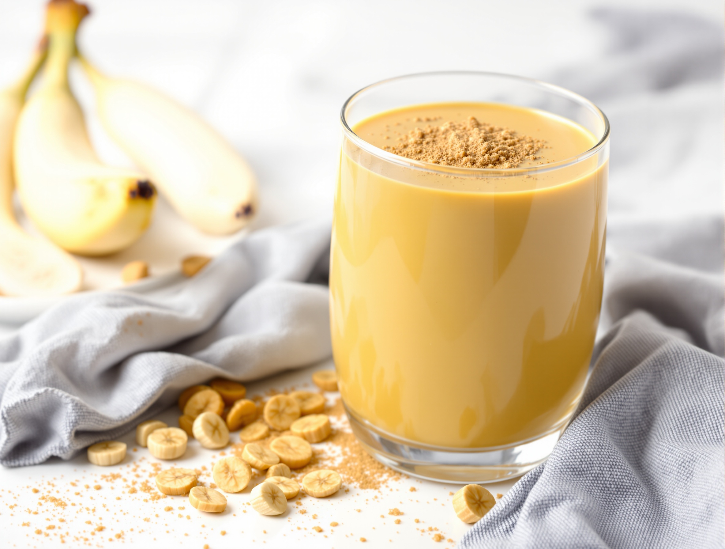 Vitamina de Banana com Aveia