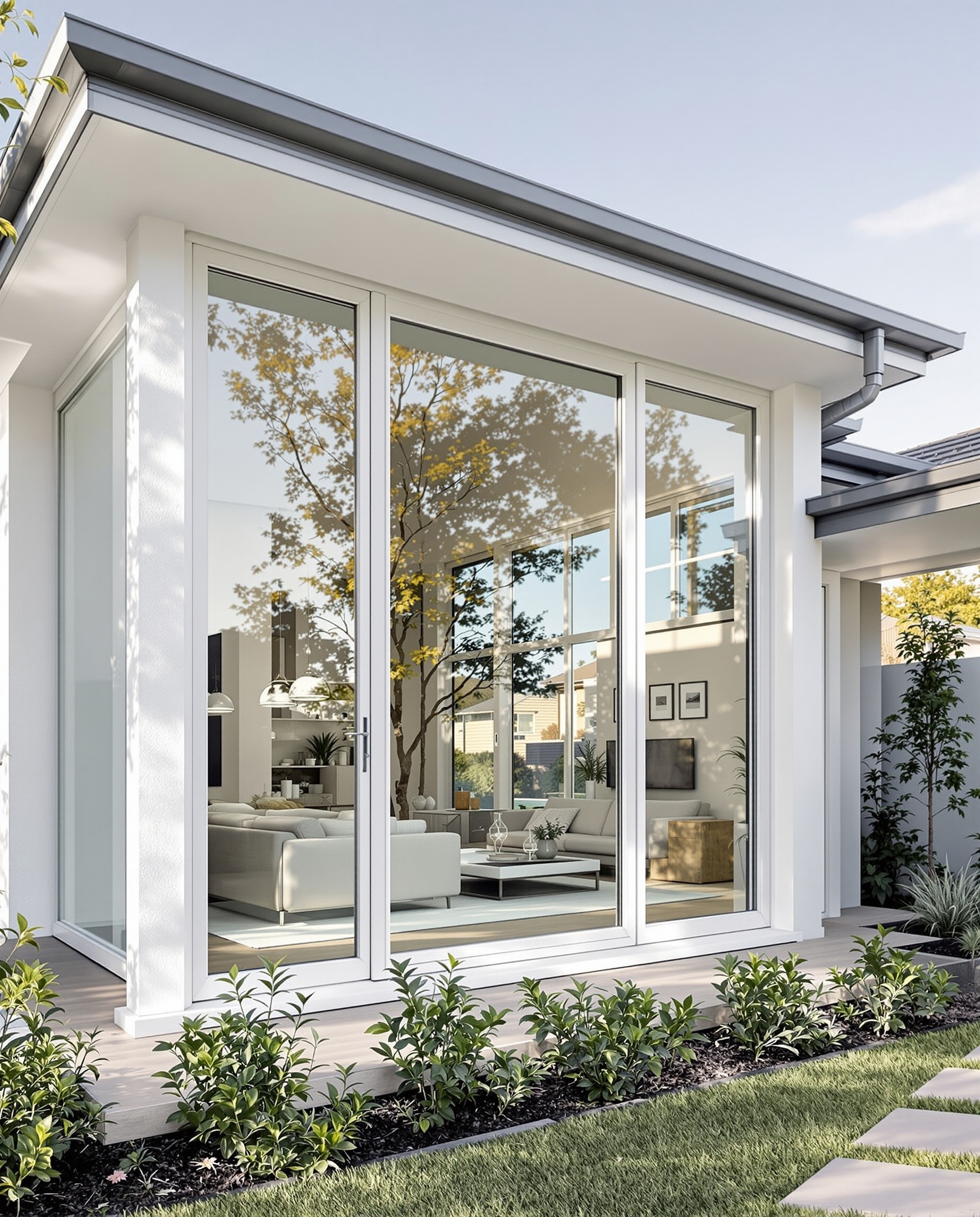 Modern home with Finesse windows