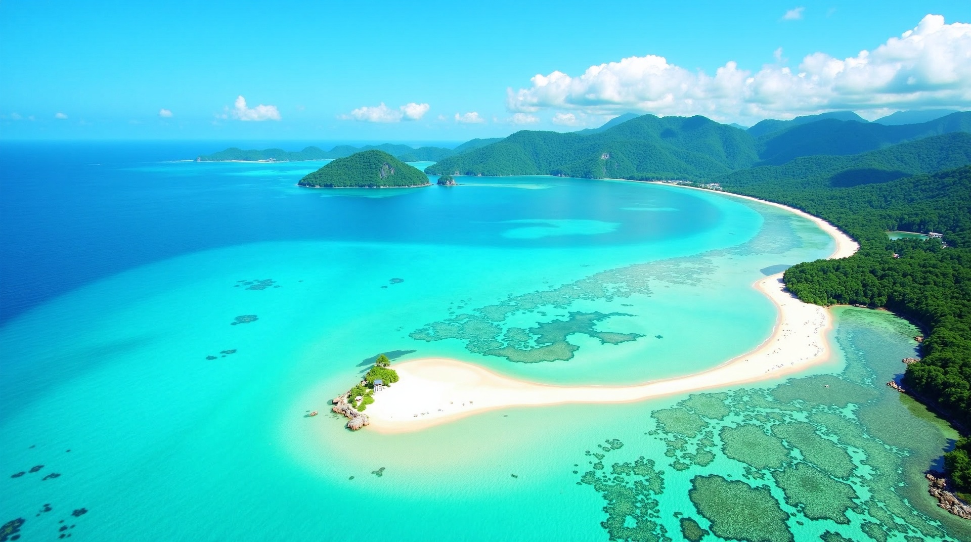 奄美大島の美しいビーチと青い海