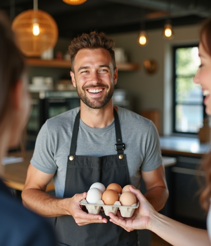 Sunshine Eggs & More — wholesale egg delivery to Sunshine Coast cafes and restaurants