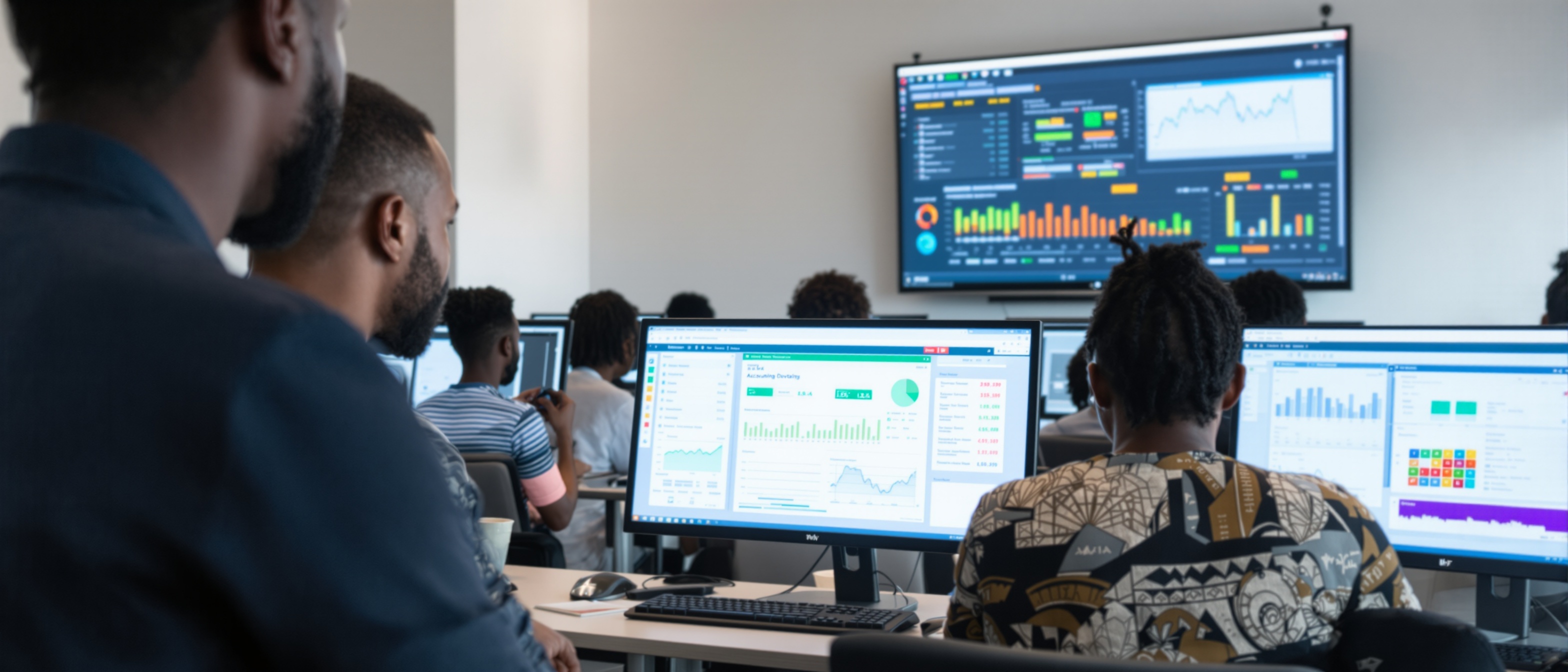 Tally Certification Training classroom in Kumasi Ghana